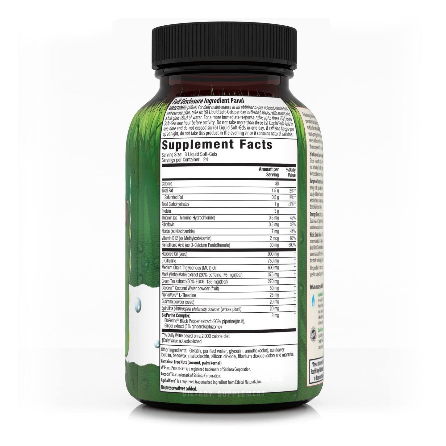 Irwin Naturals Keto-Karma Burn Fat Red 72 Sgels