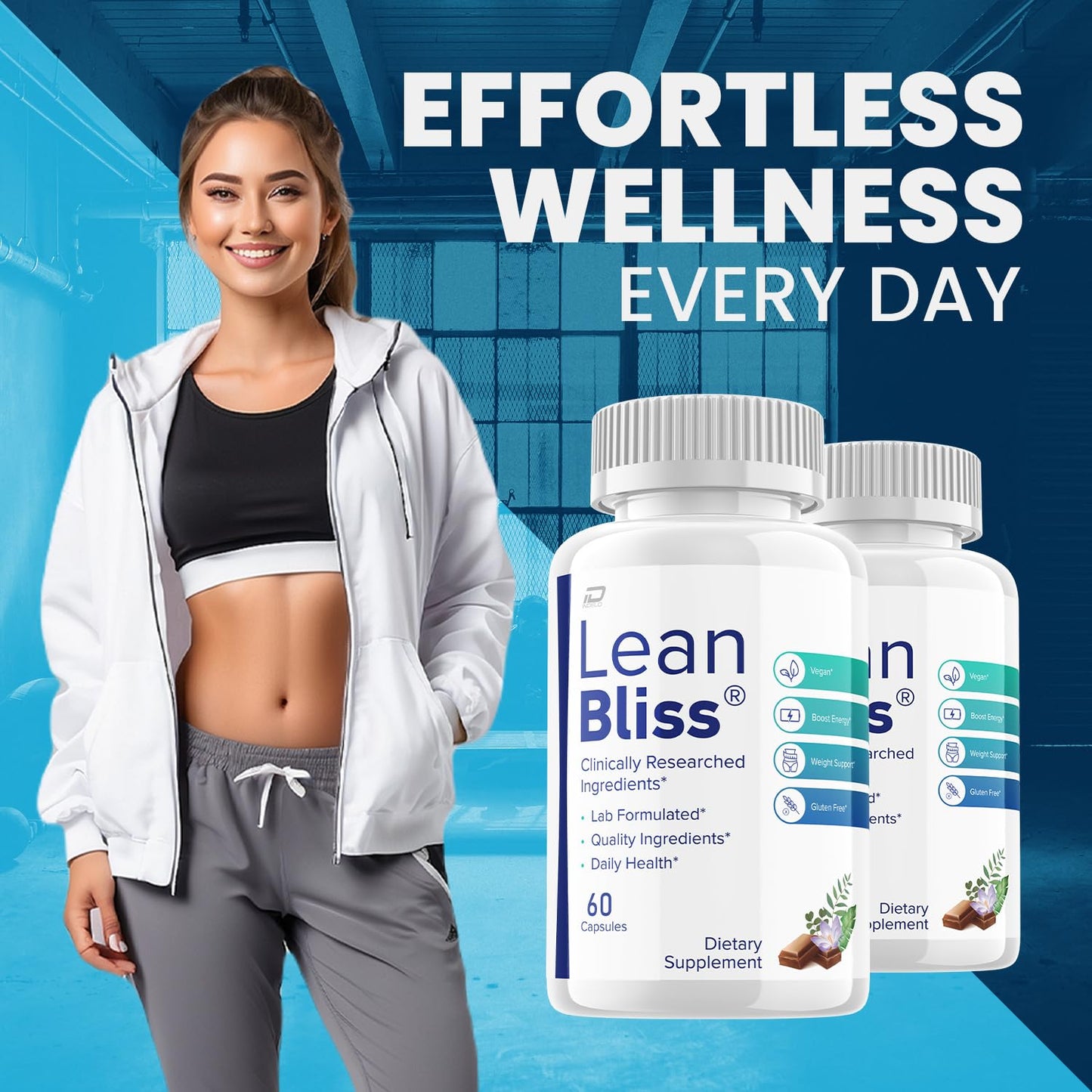 Lean Bliss Pills, Lean Bliss Reviews, Lean Bliss Advanced Formula Pills, Lean Bliss All Natural Formula Supplement Capsules, Lean Bliss Healthy Weight Support (2 Pack - 120 Capsules)