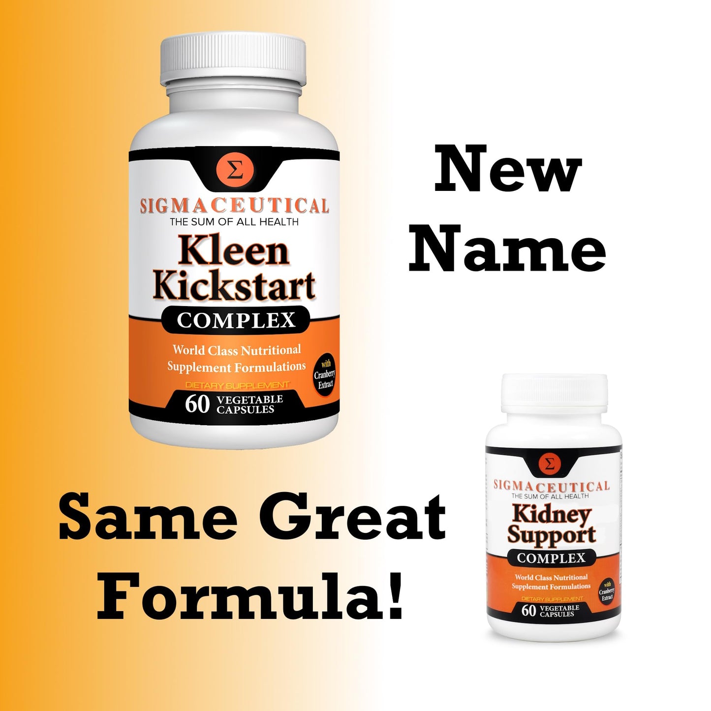 Sigmaceutical Kidney Cleanse & Kidney Supplement - Cranberry Supplement - Kidney Support Supplement - 60 Capsules