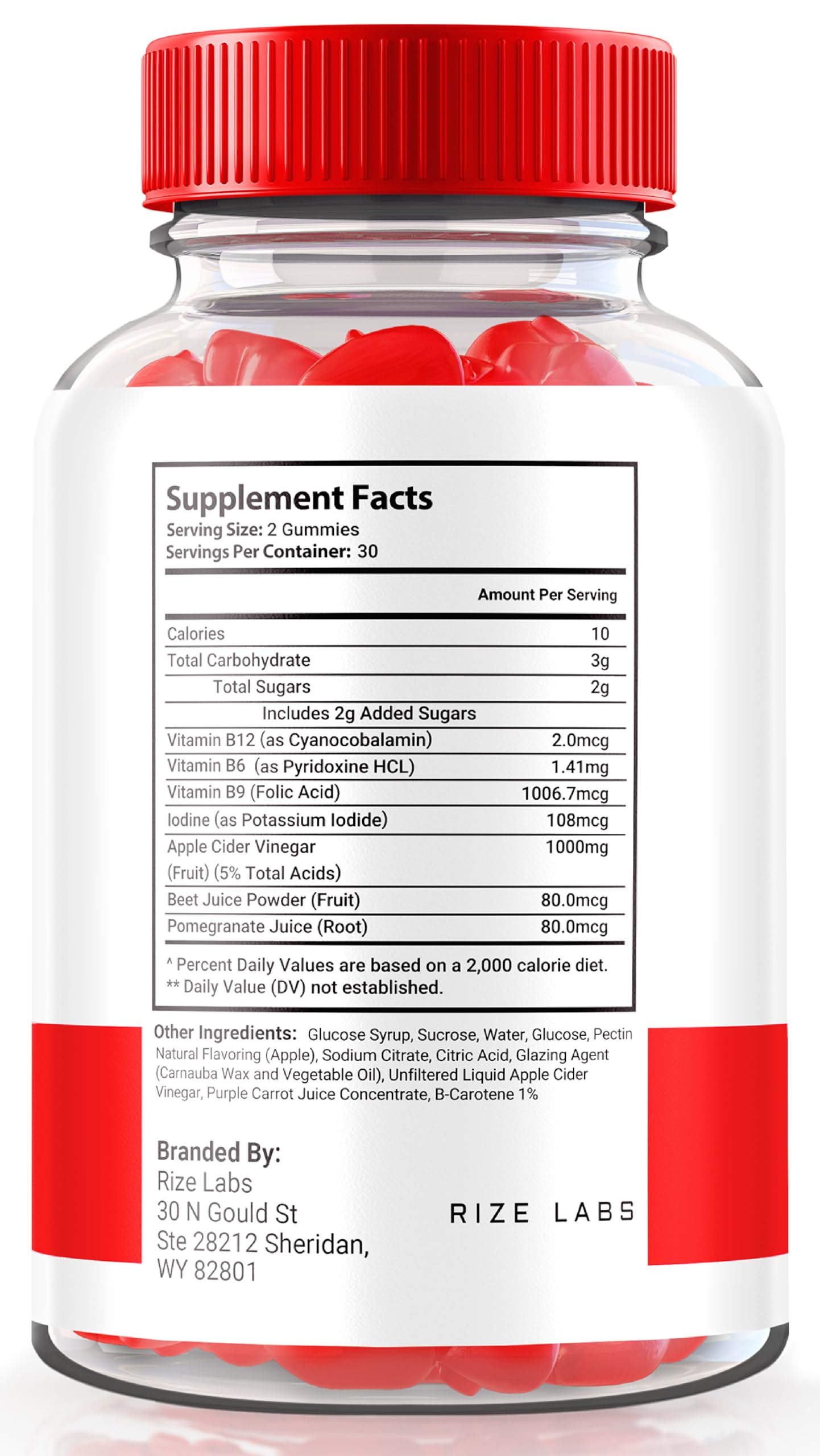 rize labs KetoBites Keto+ACV Gummies, All Natural Gummies for Advanced Weight Loss, Apple Cider Vinegar Supplement, Official Reviews (60 Gummies)