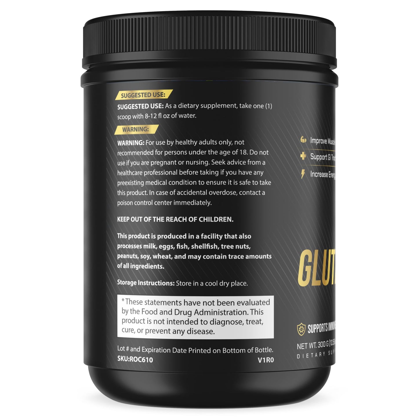 TRIUMPH VITAMIN Glutamine Powder 300g