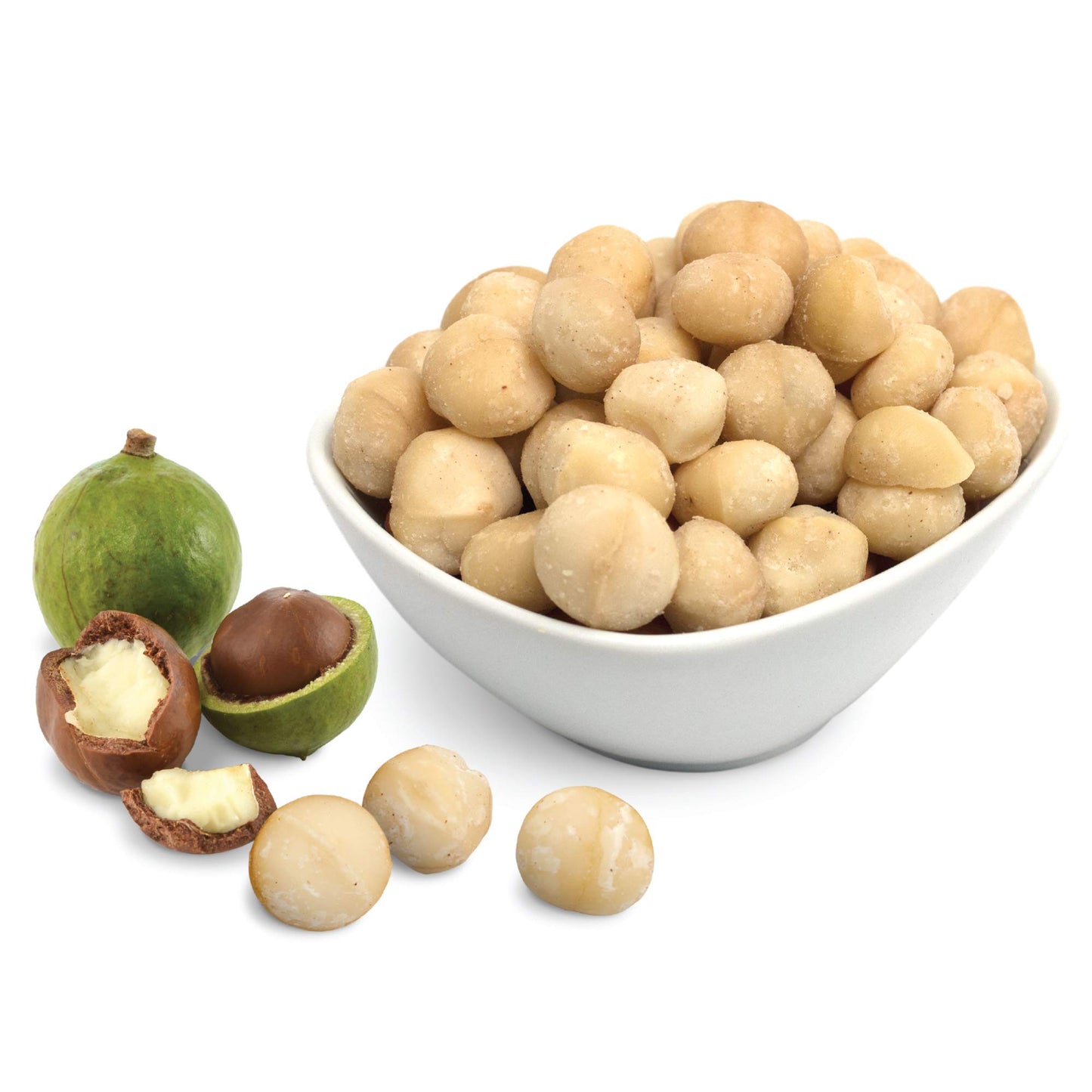 Sunfood Superfood Organic Macadamia Nuts Unsalted Raw 8 oz Bag 7 Servings Great for Keto Snack or Baking Good Source of Fiber Free of Preservatives NonGMO Vegan Glutenfree