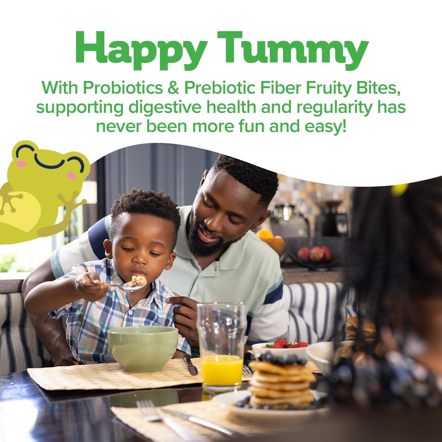 Biostime Kids Probiotic & Prebiotic Fiber Fruity Bites (Ages 4+)| Probiotics for Kids | Includes FOS to Support Digestive Health| No added sugar gummies |Free from Top 9 Allergens |50 Count