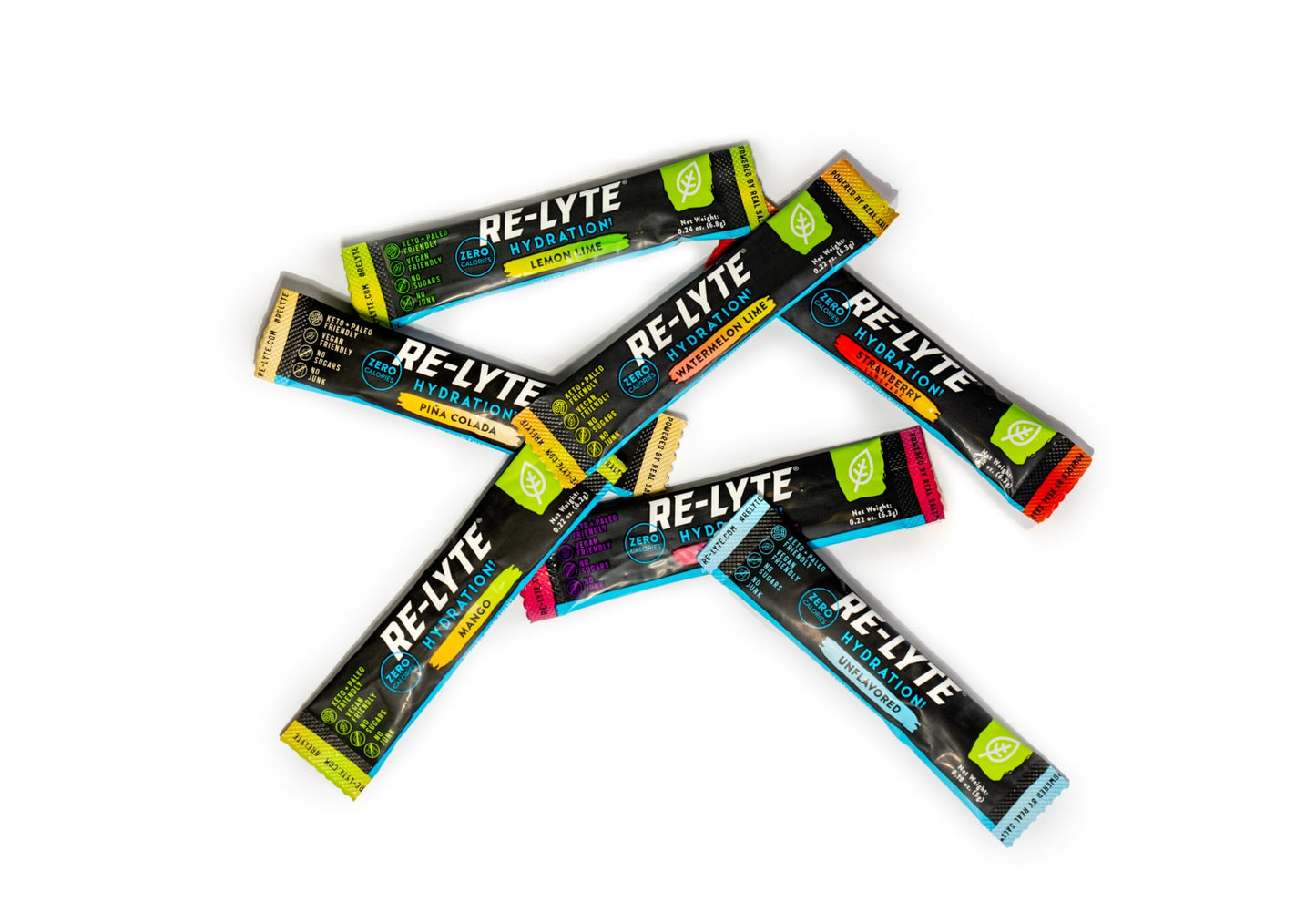 REDMOND Re-Lyte Hydration Electrolyte Drink Mix Variety (7 Stick Packs)