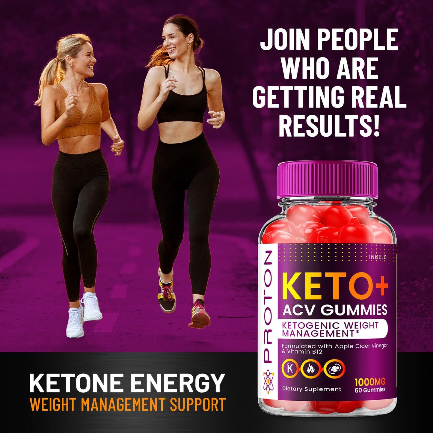 (2 Pack) Proton Keto ACV Gummies Advanced, Proton Keto + ACV Gummies 1000mg, Protein Apple Cider Vinegar Gummy Proton Gummies Reviews, Proton Keto+ACV Vitamin B12 (120 Gummies)