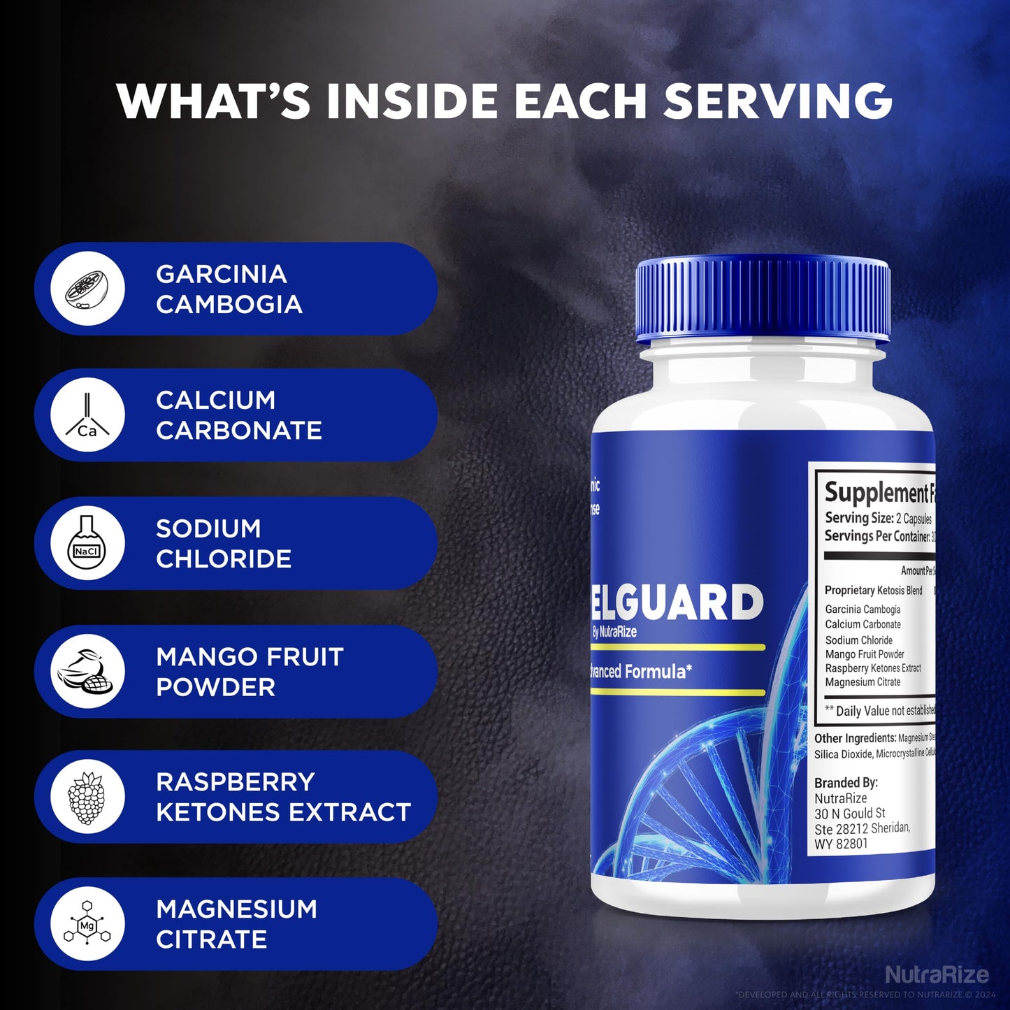 RepelGuard Capsules, Organic Cleanse and Weight Loss Supplement, All-Natural Detox Formula, Keto Support Pills for Overall Health and Fitness, Repel Guard Review (60 Capsules)