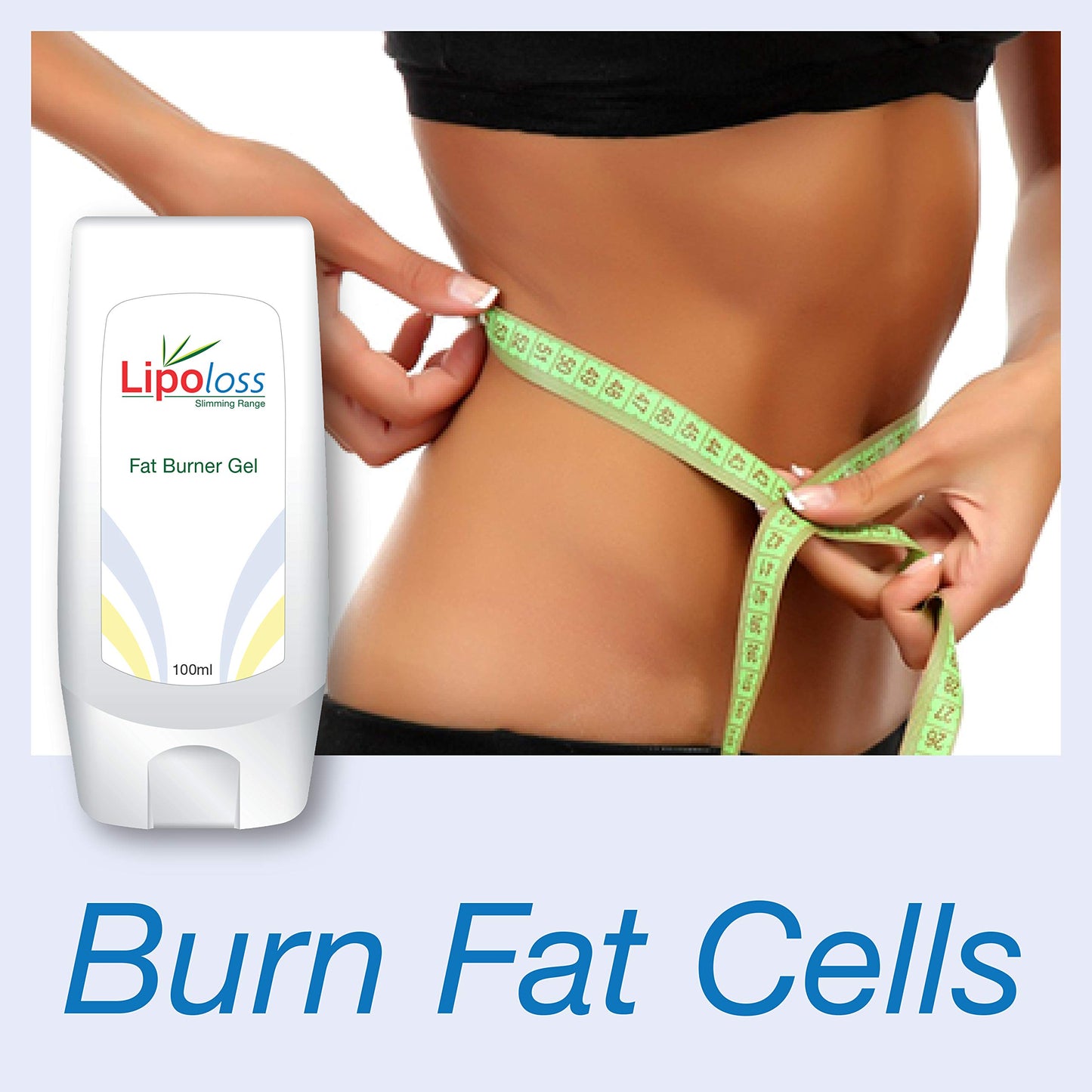 lipoloss Fat Burner Gel Clinically Proven Weight Loss Diet Slimming Skinny Gel Toned Body