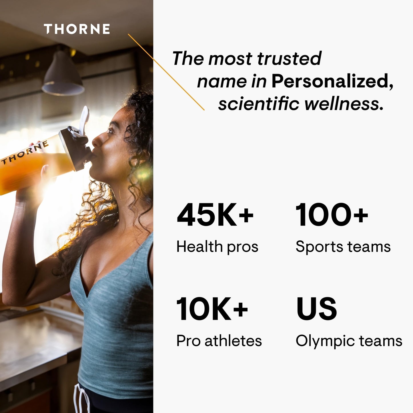 THORNE PharmaGABA-100 - GABA Supplement - 100 mg Natural Source Gamma-Aminobutyric Acid - Support a Calm State of Mind and Restful Sleep* - 60 Capsules