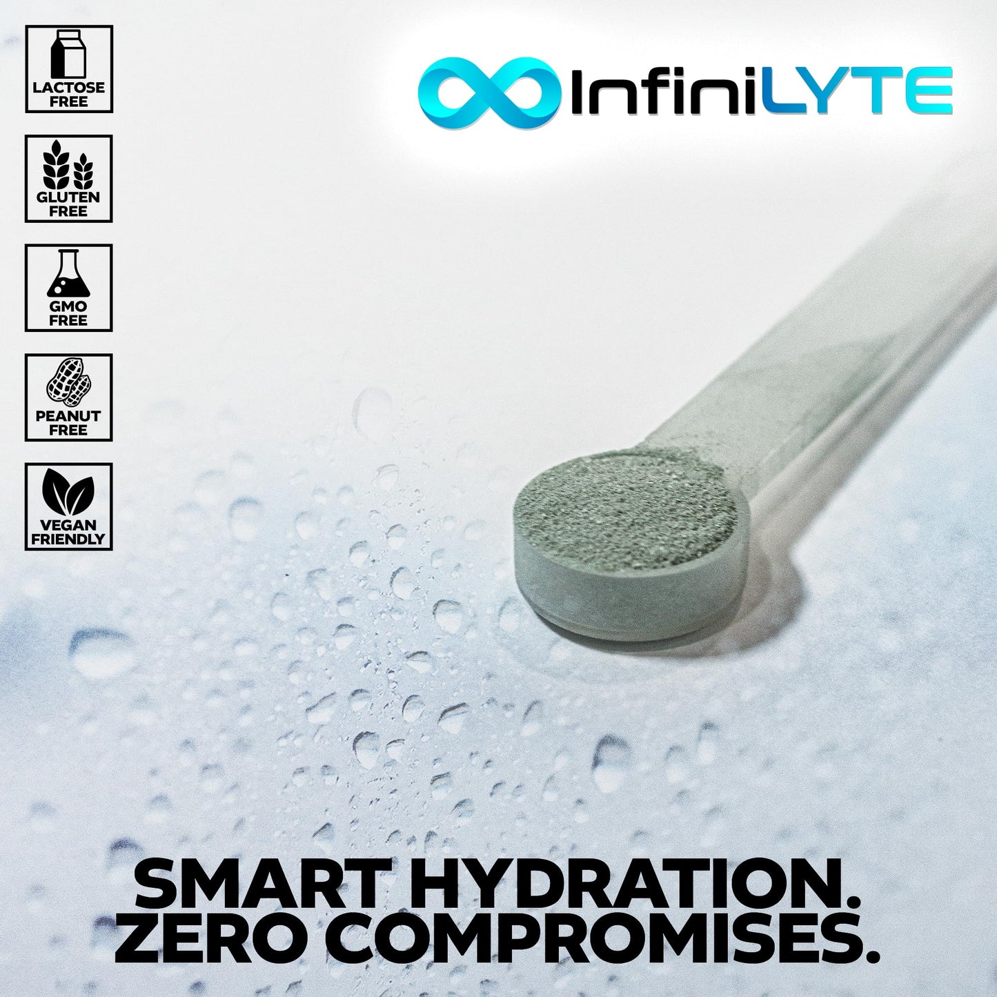 Nootropics Depot InfiniLYTE | Optimized Electrolyte Powder | Keto Friendly, Vegan, Non-GMO, & Sugar-Free | Unflavored | 30 Servings