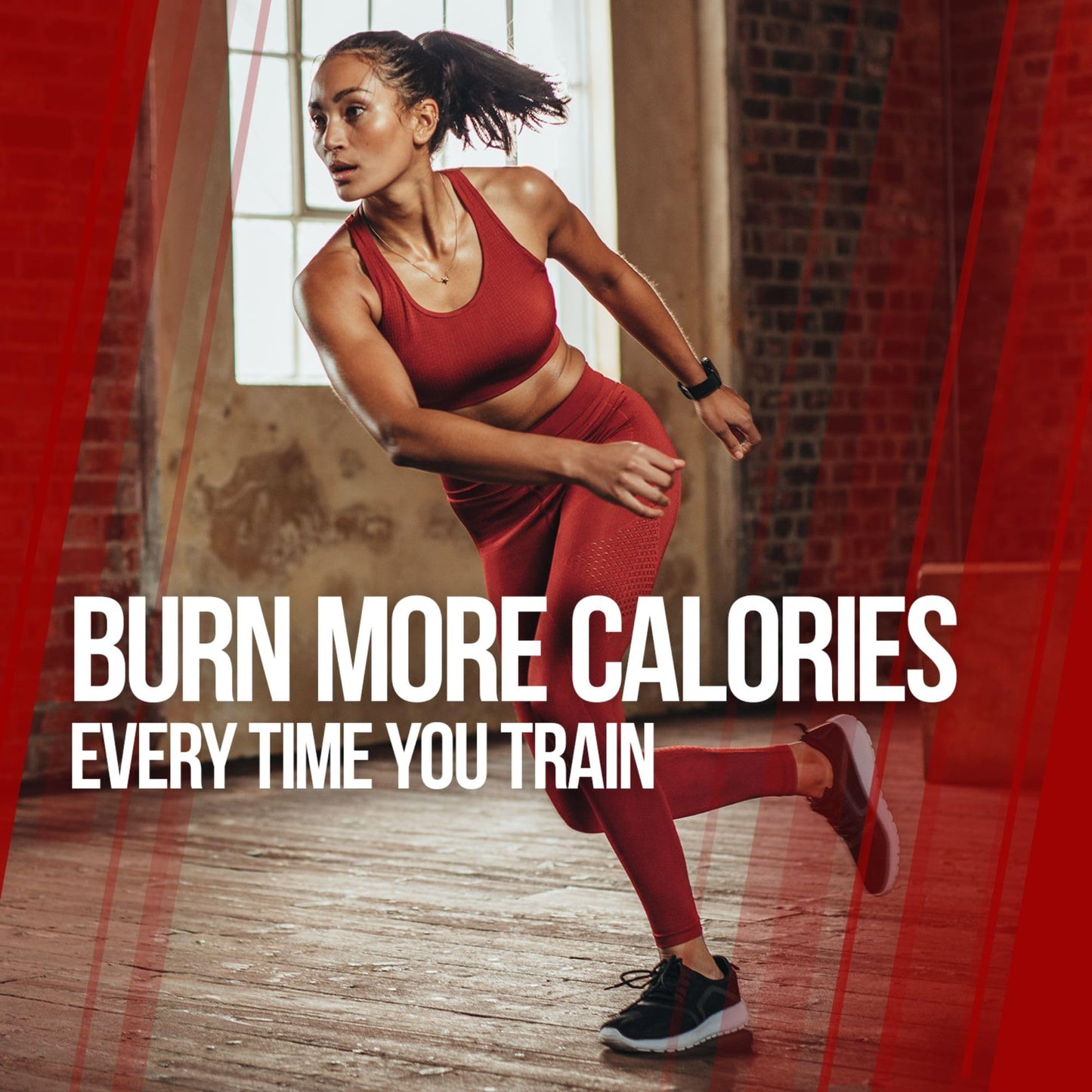 ALPHA LION Superhuman Burn 2-in-1 Metabolism Booster Pre Workout, Weight Loss Supplement, Appetite Suppressant, Fat Loss Support, Energy & Focus Powder (21 Servings, Sweet Black Cherry Flavor)