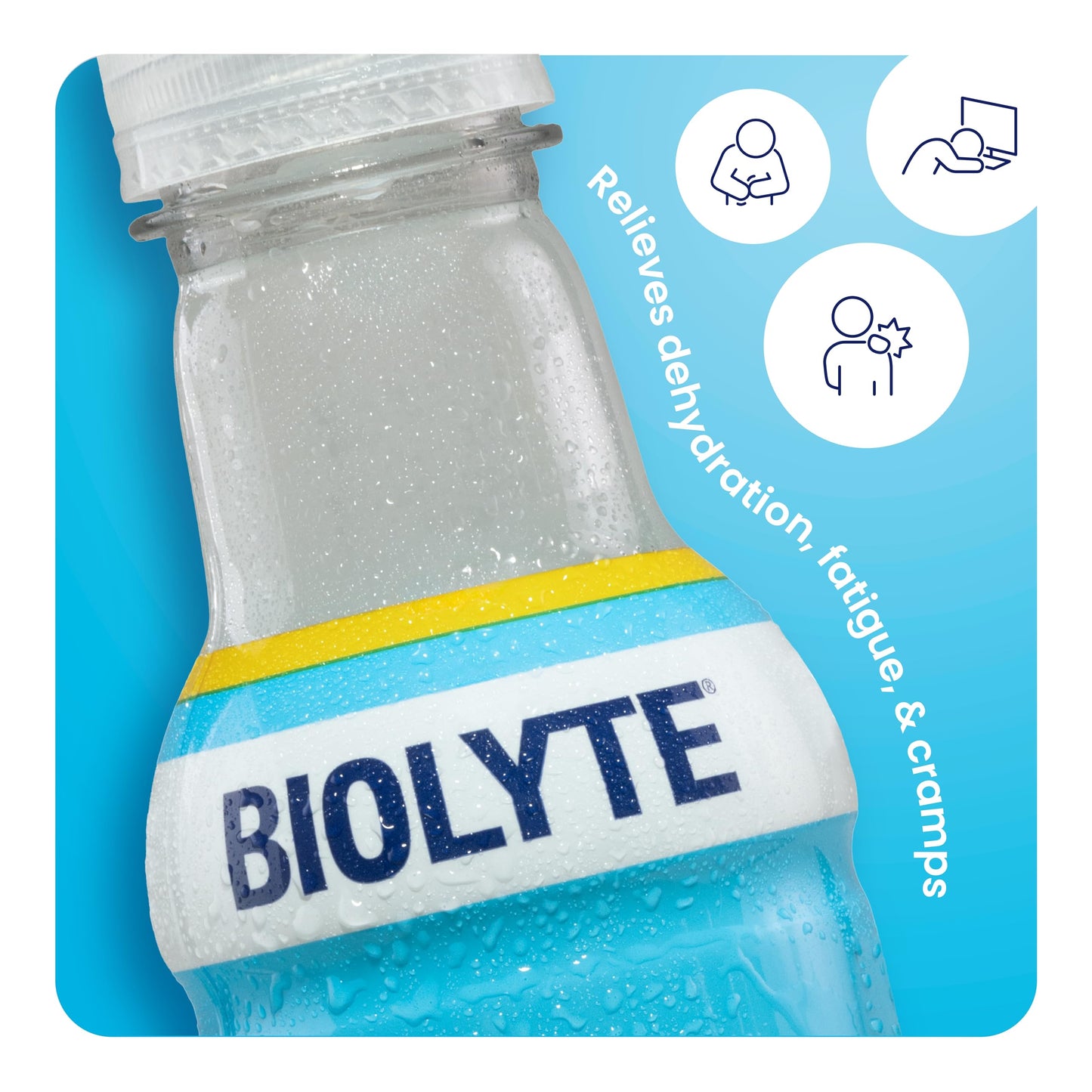 BIOLYTE Electrolyte Drink - Hydration Drink, Medical-Grade Flavored Water with Electrolytes, Sports Drinks, Liquid Energy & Rehydration, IV in a Bottle - Citrus, 16 Fl Oz (12 Pack)