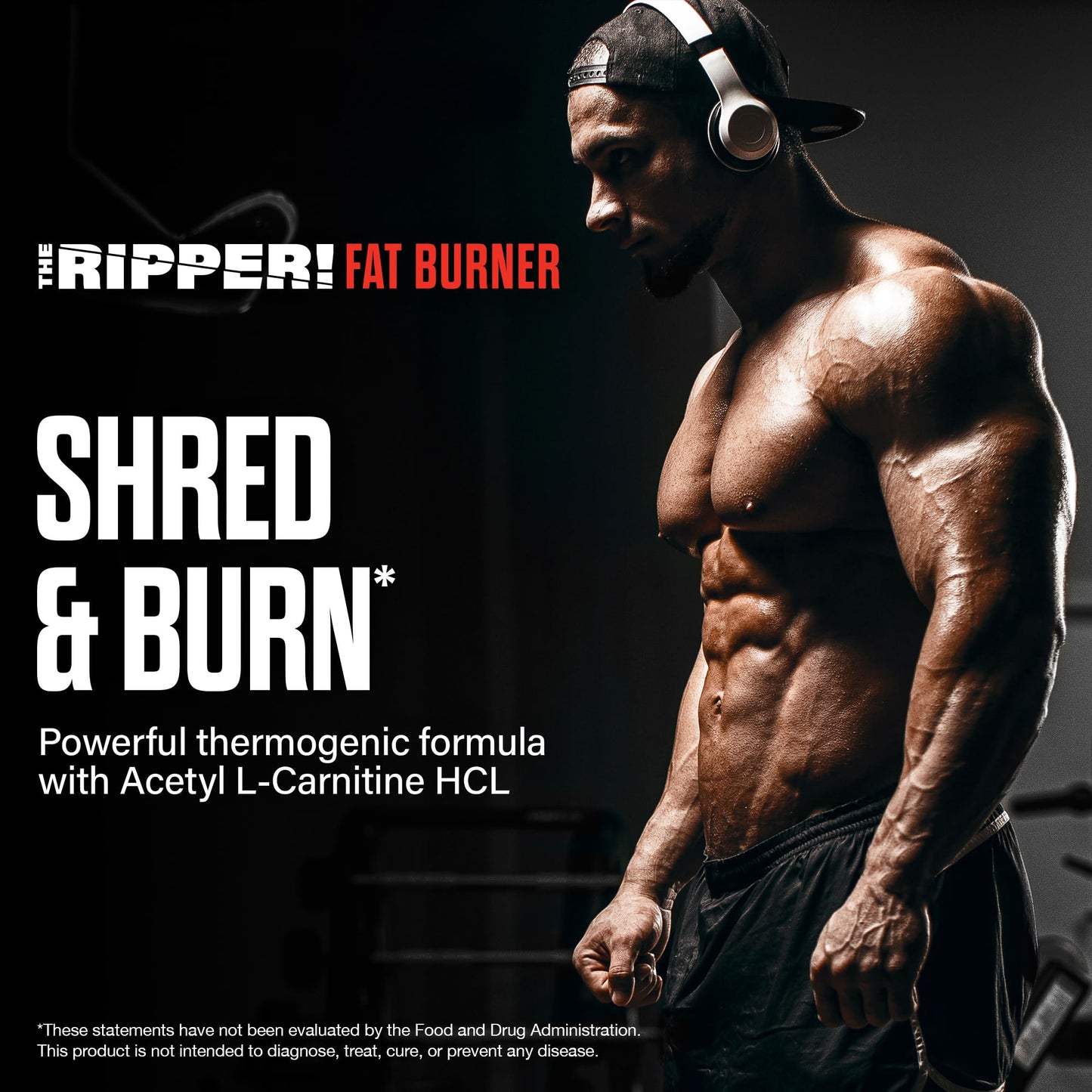 JNX SPORTS The Ripper! Shredding Thermogenic Fat Burner - Pineapple Shred 30 Servings | Advanced Fast Acting Thermogenic Pre-Workout, Appetite Suppressant for Men & Women