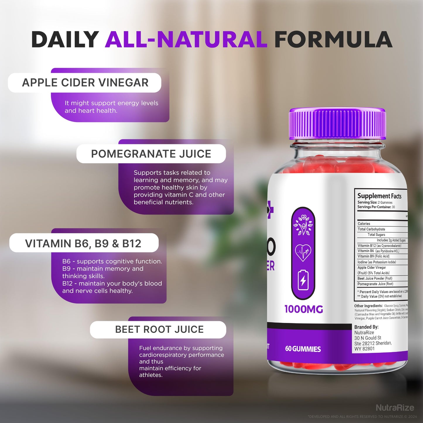 (2 Pack) GlycoBoost Gummies, Official Glyco Boost Glyco Optimizer Gummy, All Natural Formula to Maintain Stable Healthy Levels and Overall Wellness, Premium GlycoBoost Gomitas Review (120 Gummies)