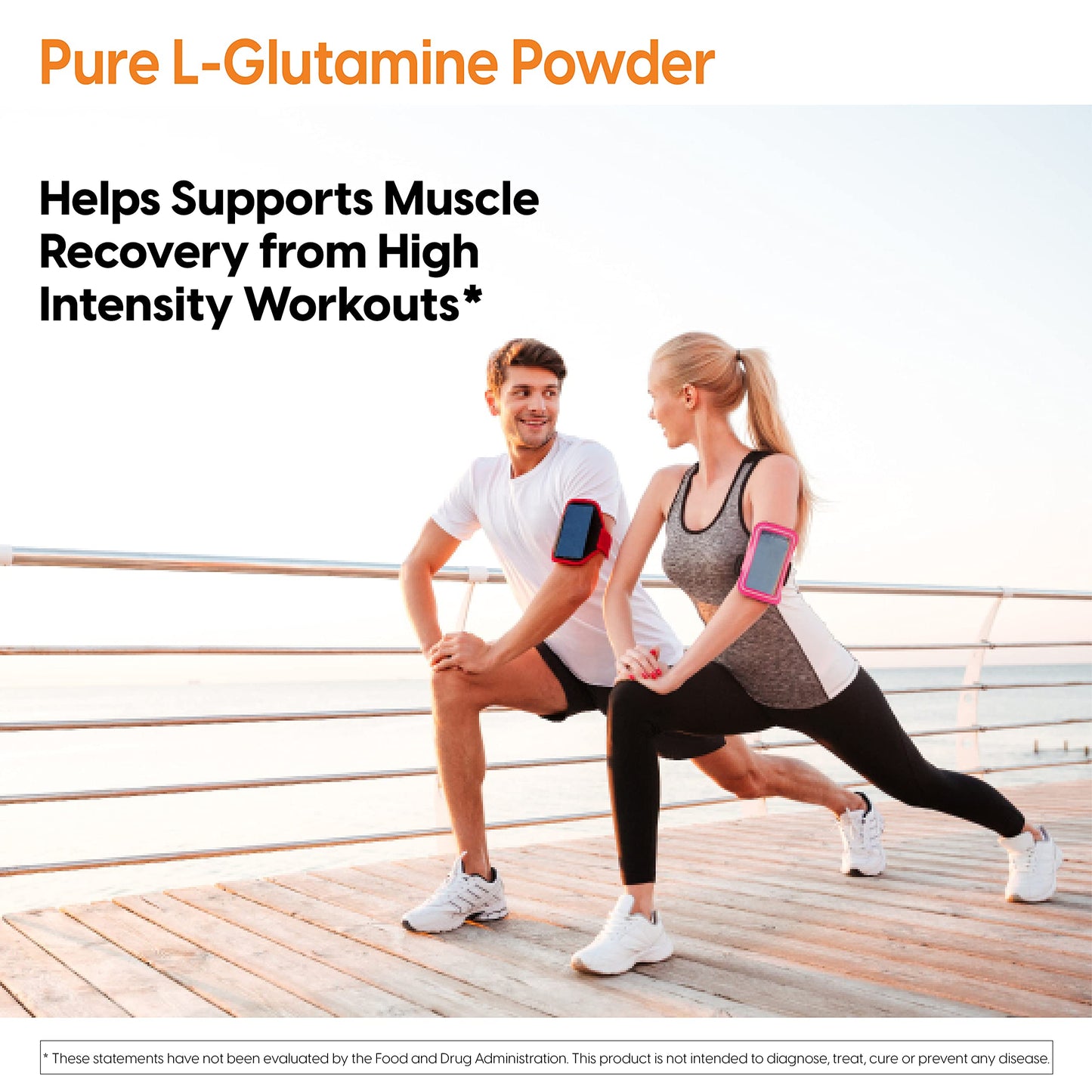 Doctors Best Pure L-Glutamine Powder, Supports Muscle Mass & Strength, Non-GMO, Gluten Free, Soy Free, Vegan Net Wt. 10.6 oz (300 Grams)