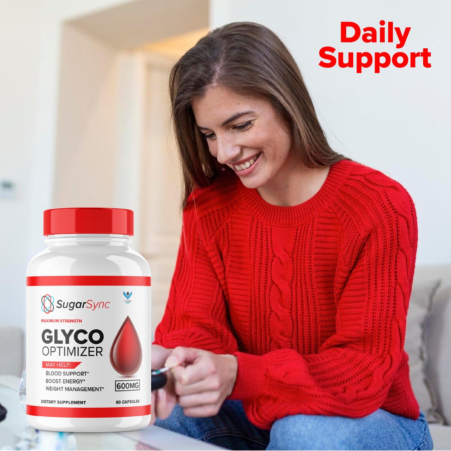 (2 Pack) Sugar Sync Capsules, SugarSync Glyco Optimizer Supplement Pills, Sugar Sync Joint Optimizer Maximum Strength, Sugar Sync Cleanse Detox Advanced Formula, SugarSync Glycol Reviews (120ct)