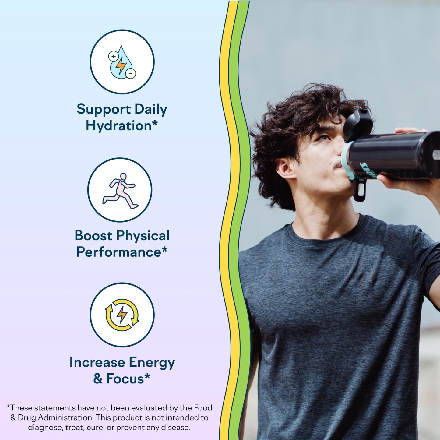 Feel Goods Hydration Hero, 1,000mg Electrolytes Powder, Sugar Free, Magnesium, Organic Aloe Vera, L Theanine, Vitamin C & B12, Keto, Vegan, Electrolyte Packets, Passion Fruit Punch, 15 Count