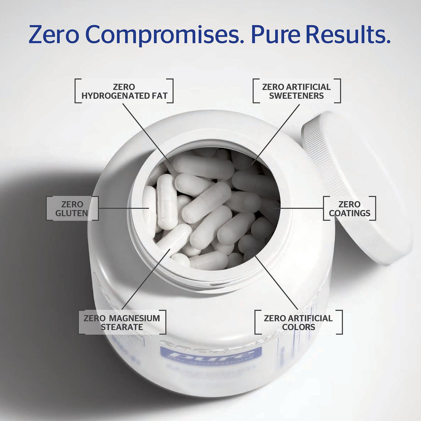 Pure Encapsulations Mitochondria-ATP - Mitochondrial Support - ATP Production Aid* - with Vitamin C, Vitamin E & Thiamin - Antioxidant Support - 120 Capsules