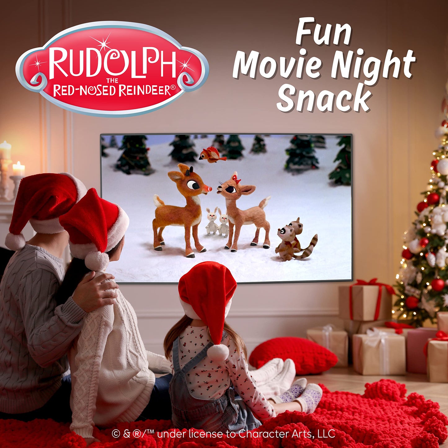 Rudolph the RedNosed Reindeer Breakfast Cereal Hot Cocoa Flavored Corn Cereal with Marshmallows Family Size 171 oz