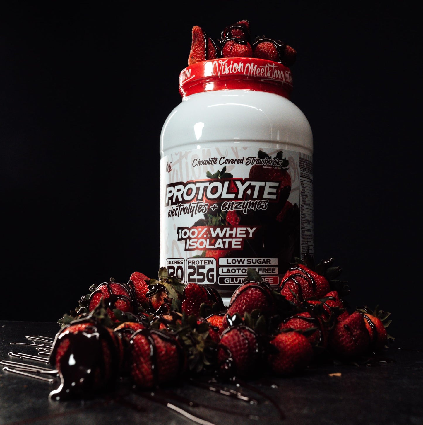 VMI Sports | Protolyte Whey Isolate Protein Powder | Low-Calorie 100% Whey Protein Isolate | Non-GMO Low Sugar Lactose Free and Gluten Free