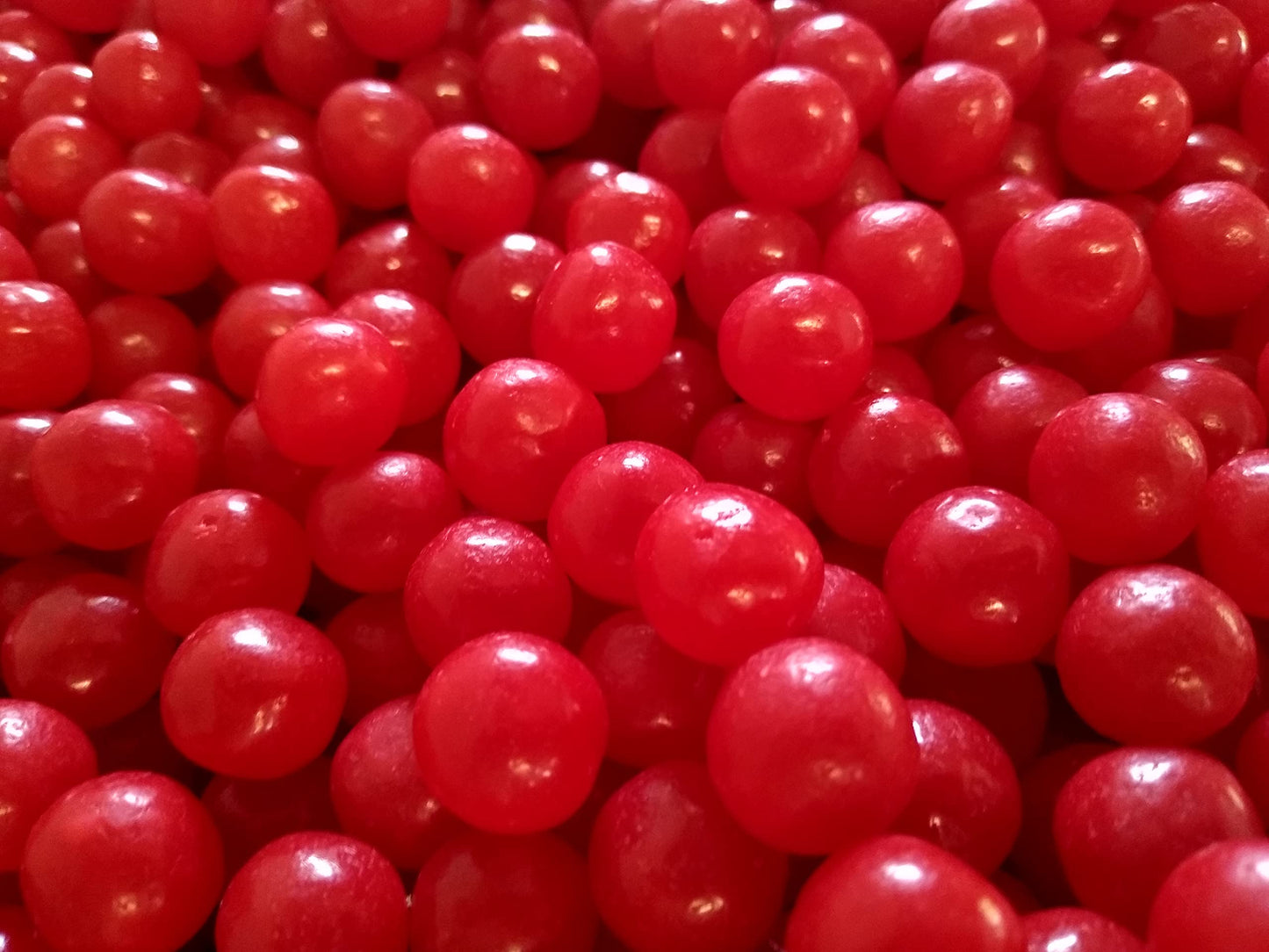 Cherry Sours Chewy Candy Balls 1 lb of Tart Fresh Delicious Bulk Candy
