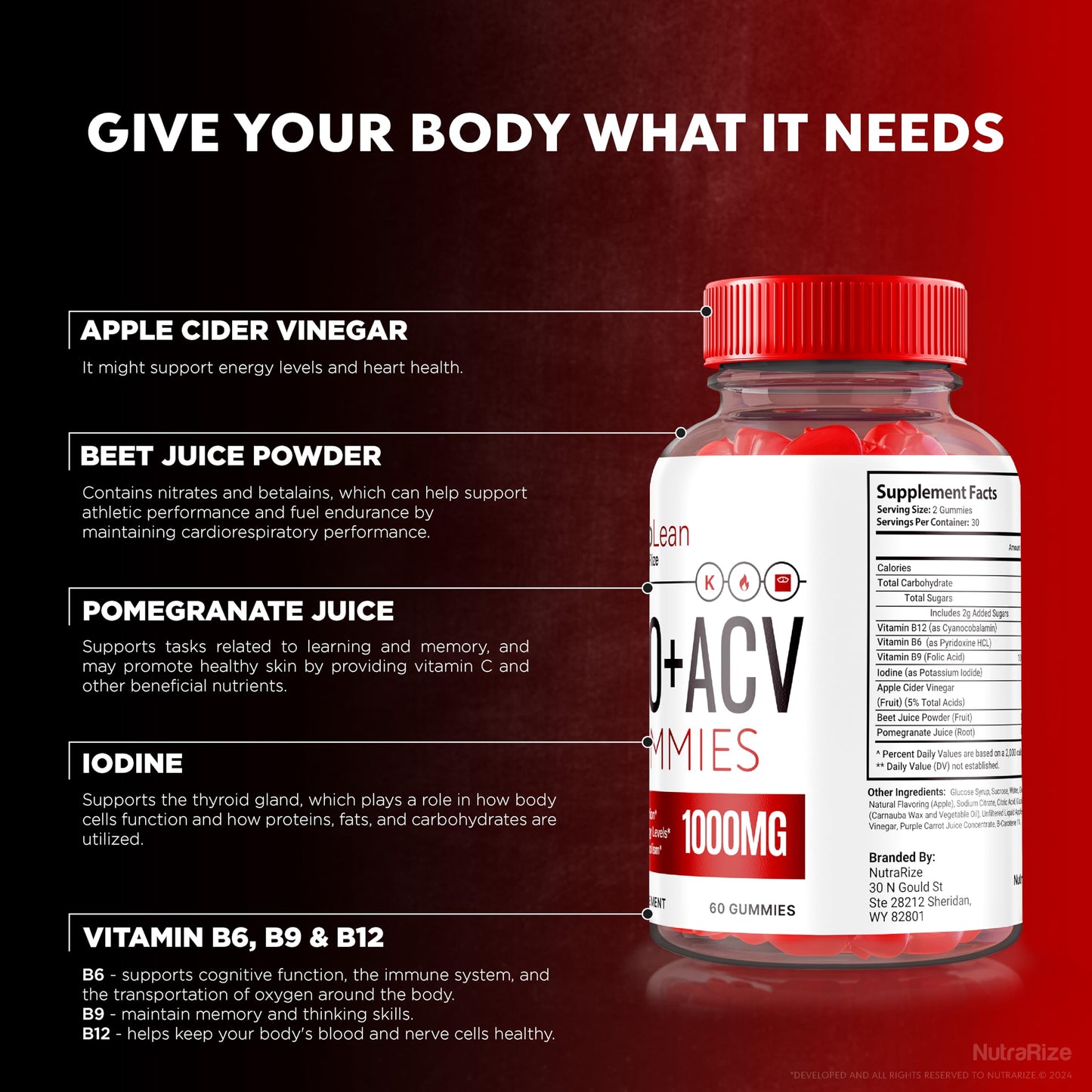 (2 Pack) Keto Lean Keto ACV Gummies, Keto + ACV Gummies, All Natural Apple Cider Vinegar 1000MG, ACV Keto Gummy Supplement, Keto Vitamins, Official Keto Plus ACV, KetoLean Reviews (120 Gummies)