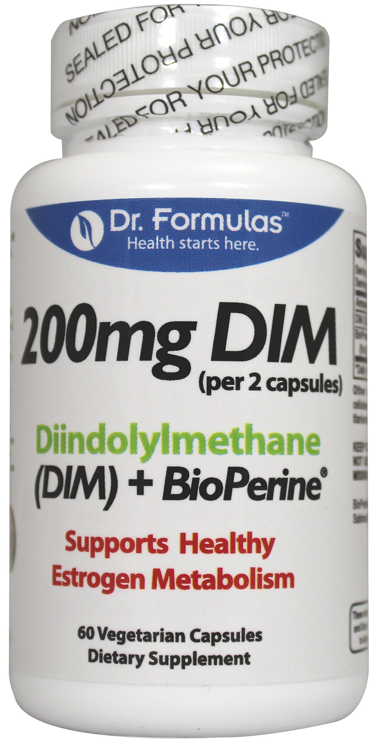 DrFormulas DIM Supplement for Women & Men | Complex Detox Plus BioPerine Diindolylmethane