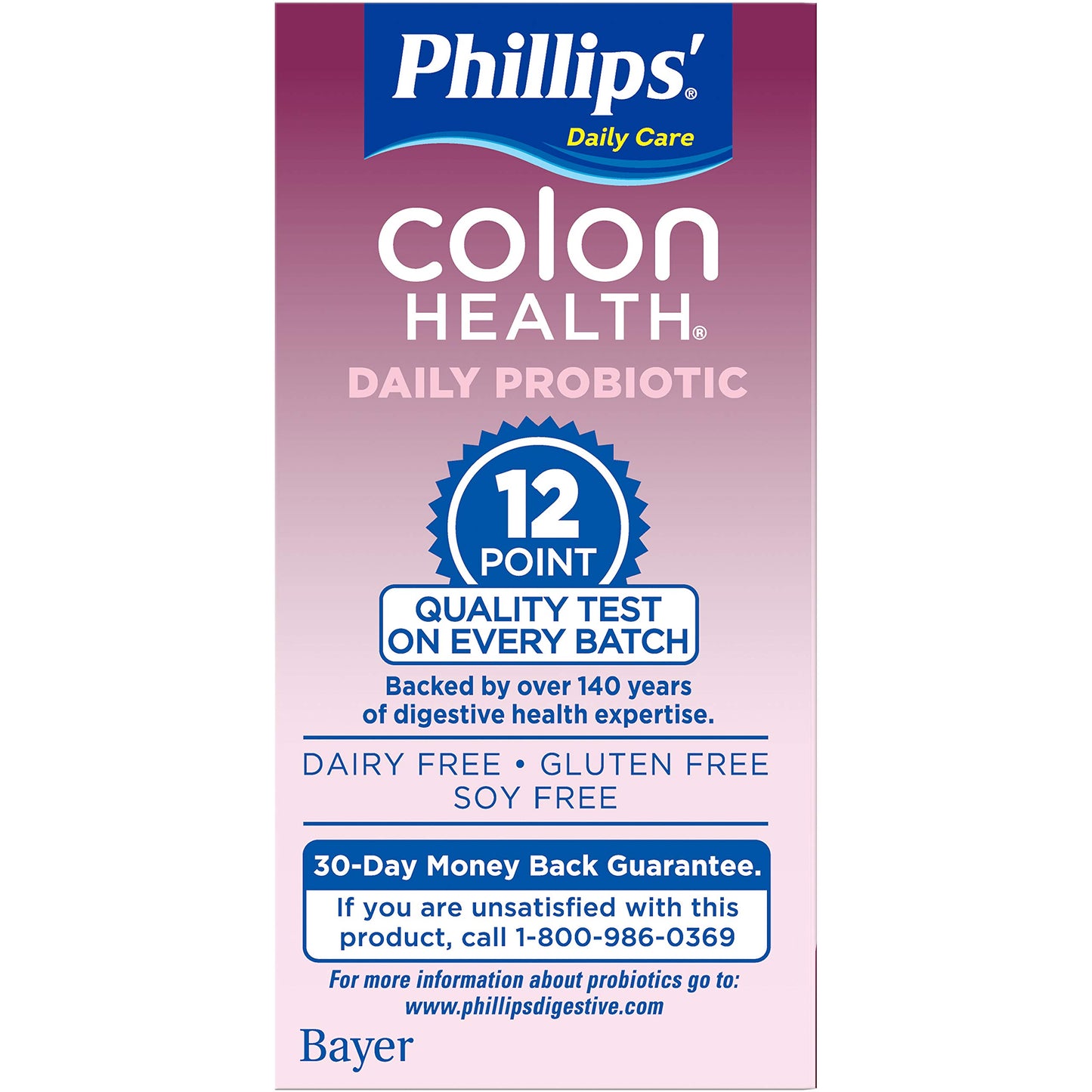 Phillips' Colon Health Probiotic Capsules, 30-Count Bottle - Buy Packs and SAVE (Pack of 4)