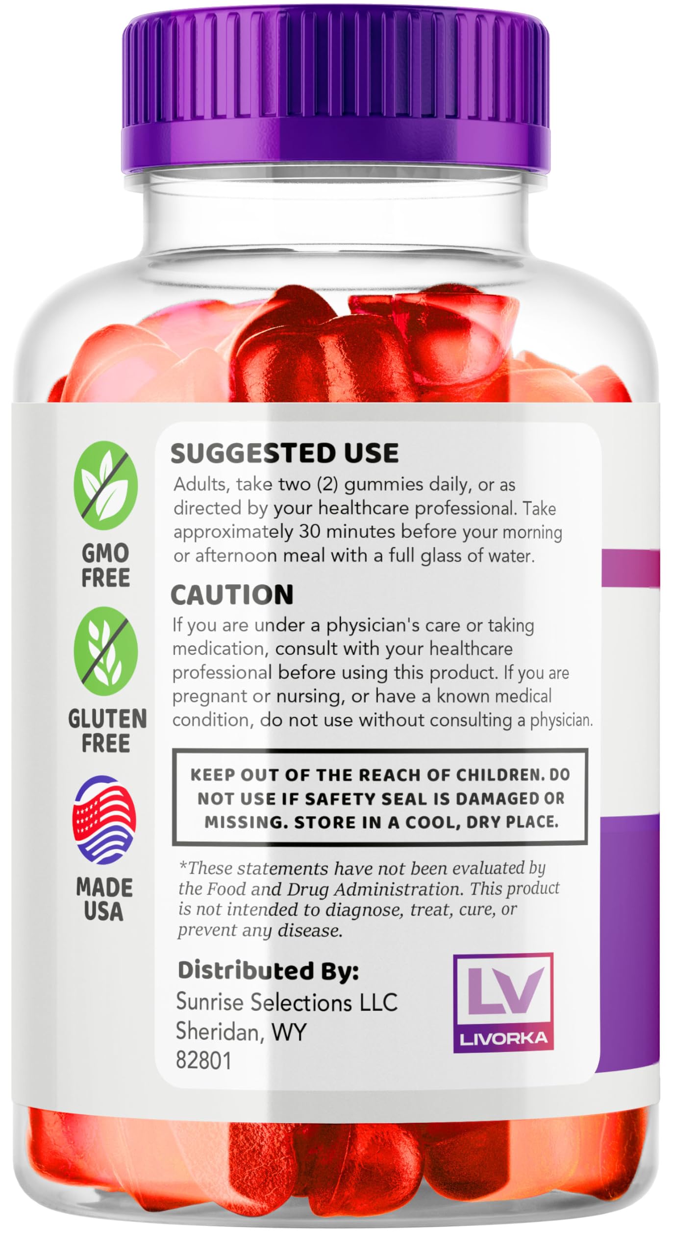 (2 Pack) Metabolix Labs ACV Gummies, Metabolix Labs ACV Gummies Advanced, Metabolix Labs Gummies, Metabolix, Metabolix ACV, Metabolix Lab Gummies, 120 Gummies Apple Cider Vinegar Formula for 2 Months