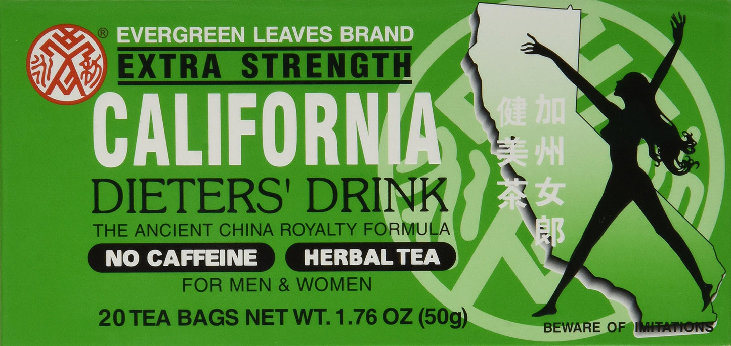 California Dieter Drink Extra Strength Tea 176 ounces 3 Pack
