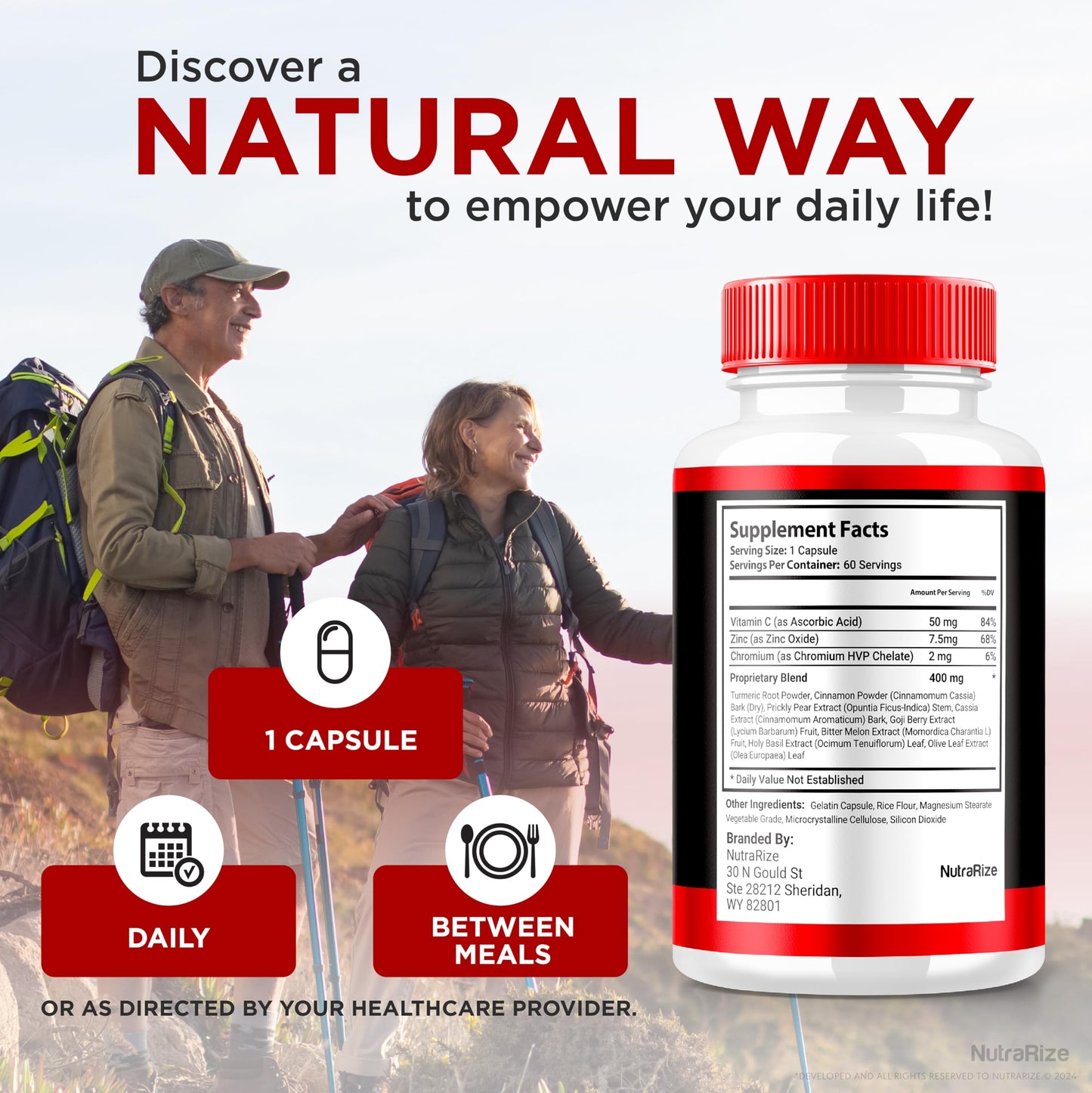 NutraRize Hyper Guard Capsules, All Natural HyperGuard Blood Vessel Cleaner, Premium Formula to Support Overall Health and Wellness, Official Hyper Guards Review (60 Capsules)