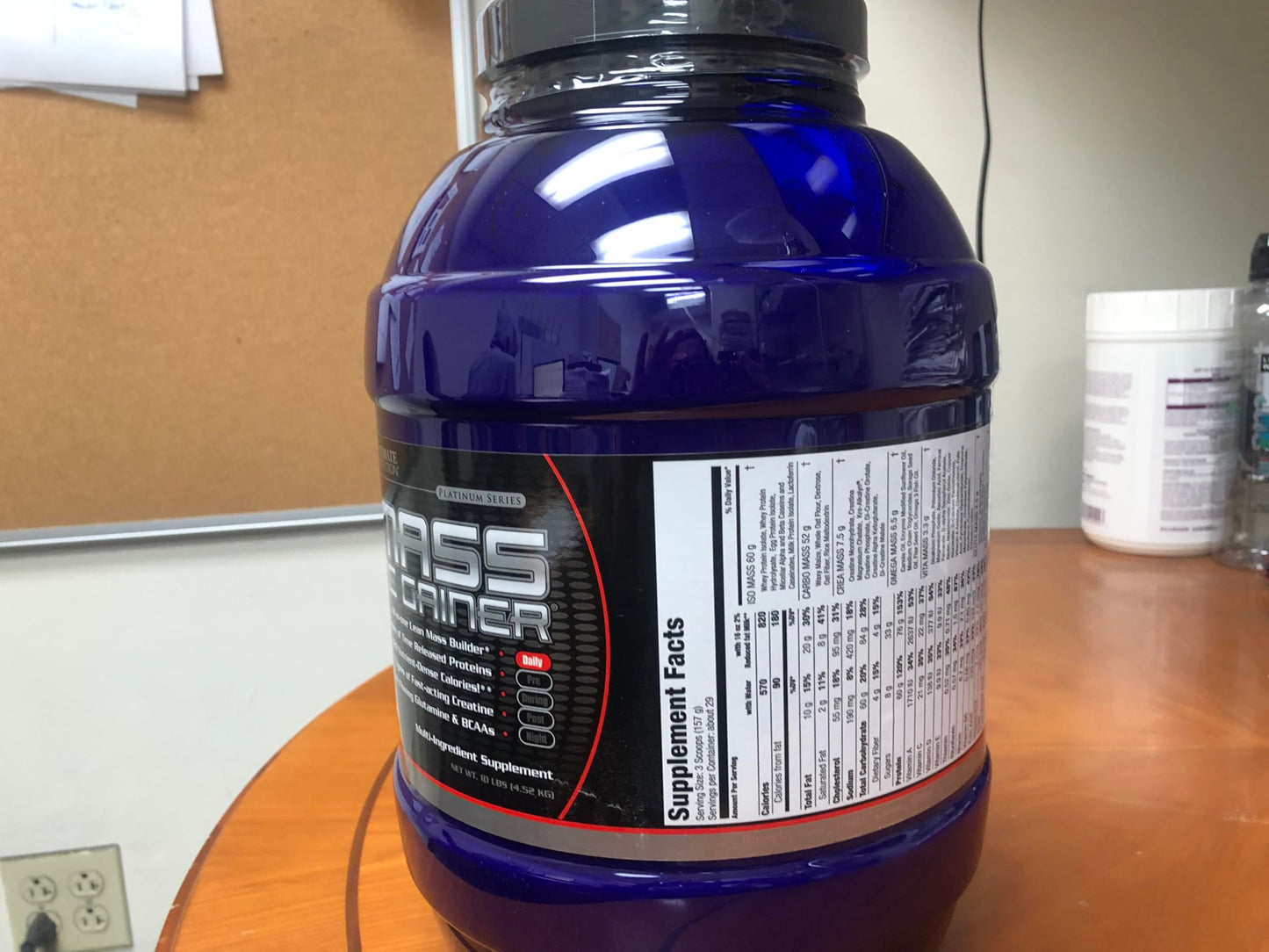 Ultimate Nutrition ISO Mass Xtreme Gainer, Isolate Protein Powder with Creatine - Weight Gain Serious Lean Muscle Mass with 60 Grams of Protein, Chocolate Peanut Butter, 30 Servings