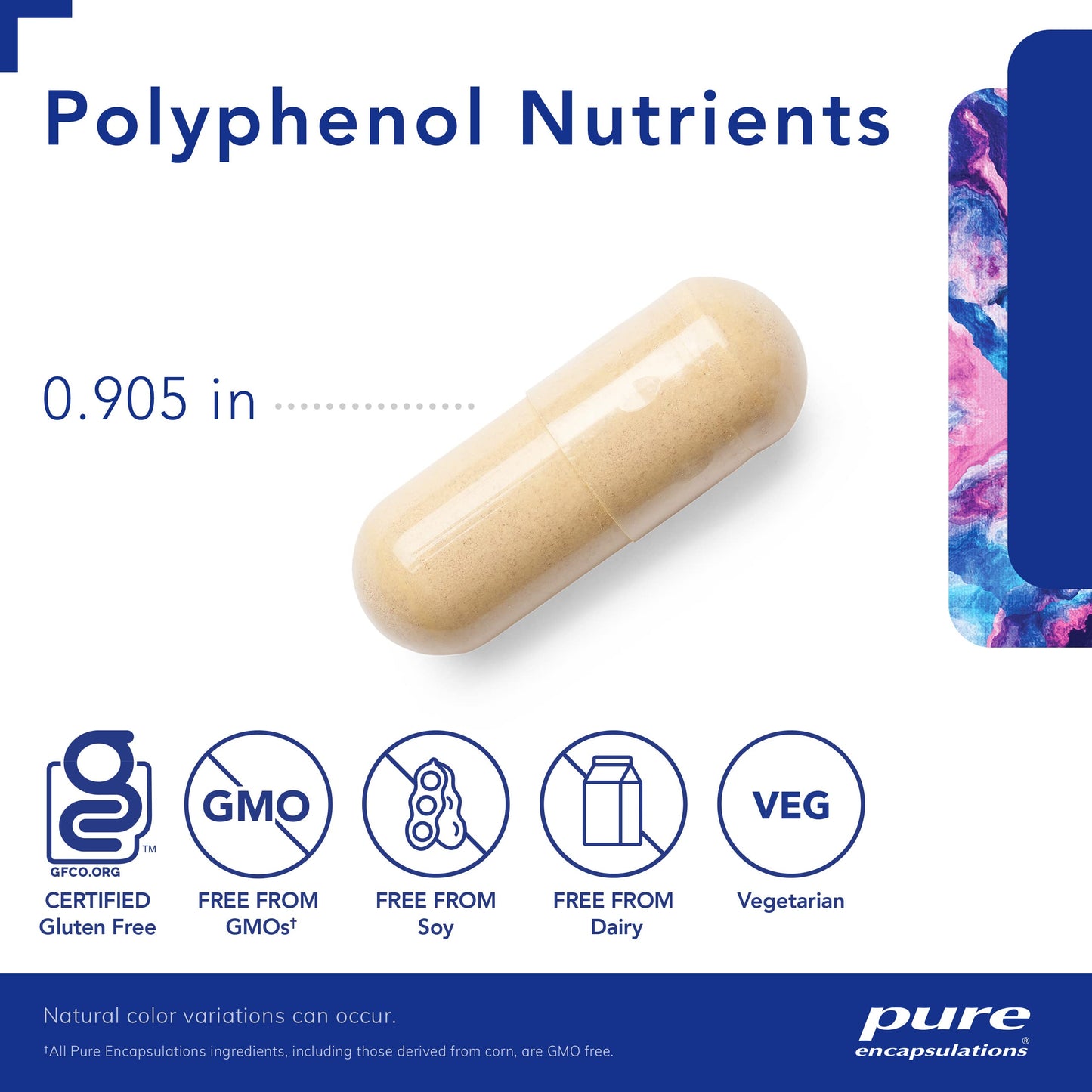 Pure Encapsulations Polyphenol Nutrients | Hypoallergenic Nutrient Dense Multivitamin/Mineral Formula | 180 Capsules