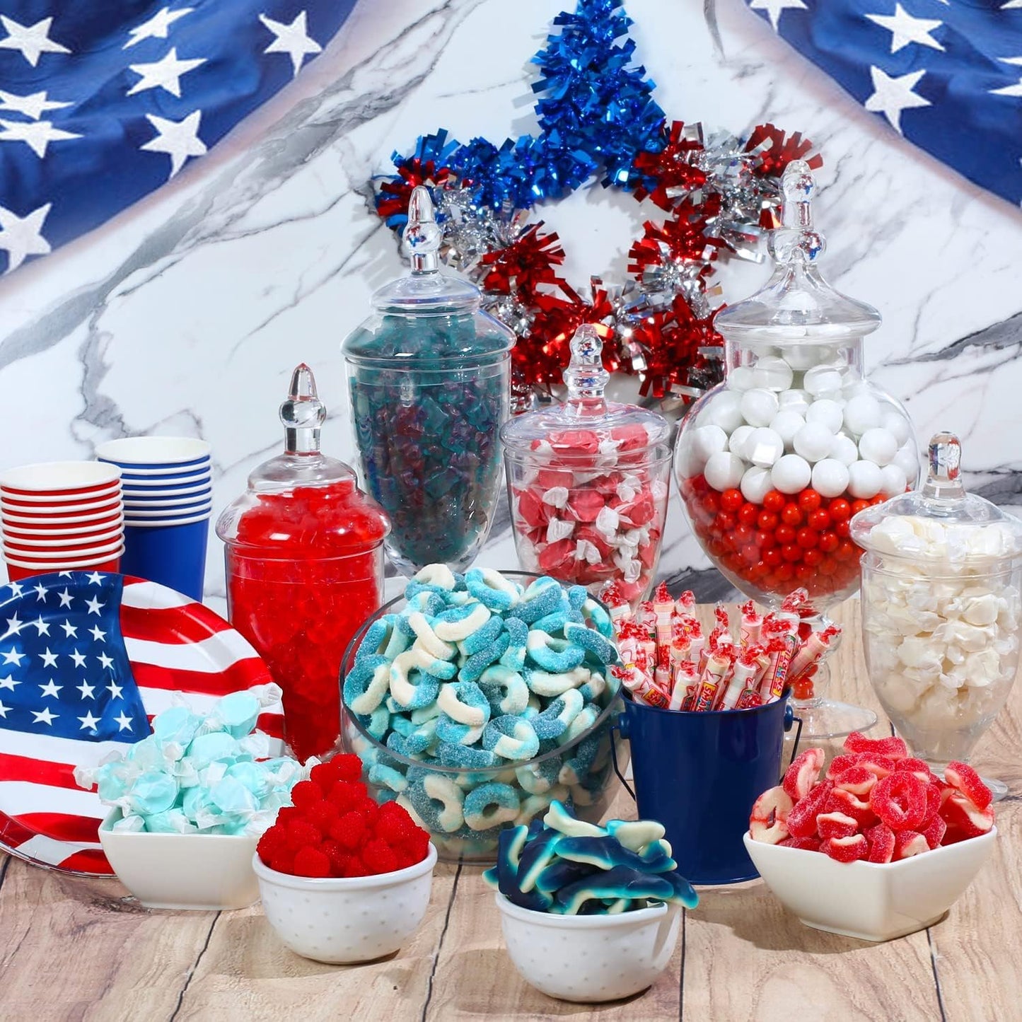 Smarties Candy 5 Pounds Parade Candy Bulk Candy Individually Wrapped Original Flavor Red Bulk Candy for Pinata