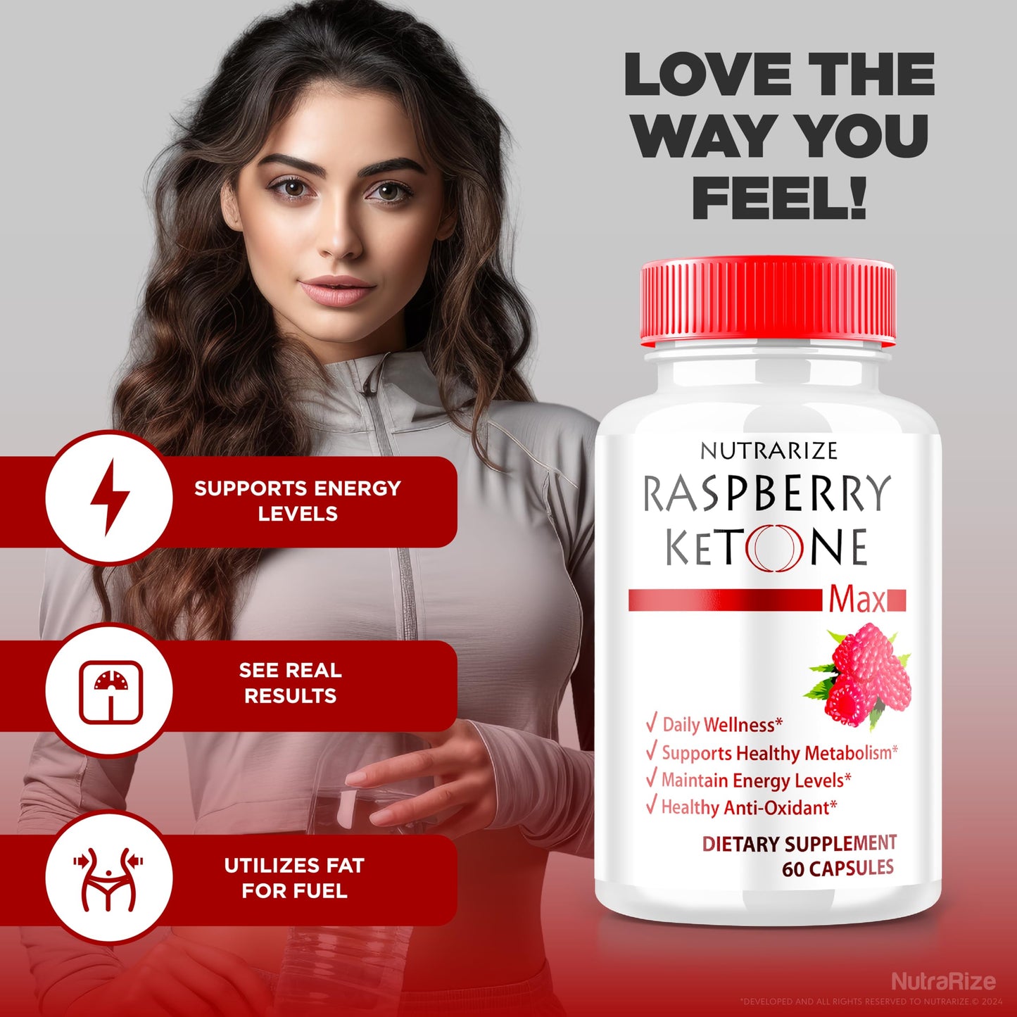 (2 Pack) Raspberry Ketone Capsules, Official Raspberry Ketone For Weight Loss, All-Natural Keto Formula to Unlock Your Body and Fitness Goals, RaspberryKetone 1200MG Supplement, Reviews (120 Capsules)