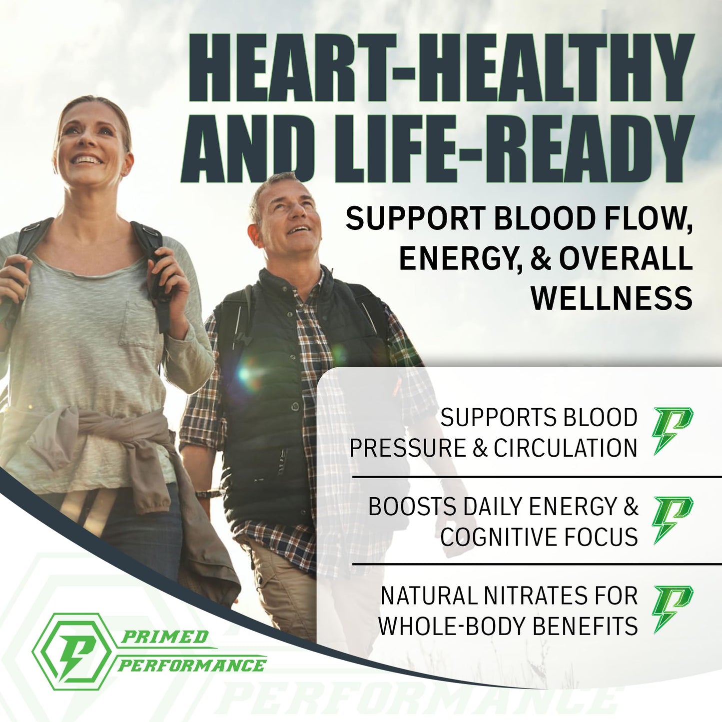 NitroRocket Nitric Oxide Booster - Helps Support Blood Flow Nitric Oxide Production - Nitric Oxide Supplements for Men and Women - Boost Energy, Cognitive Function & Muscle Oxygenation (200 Grams)