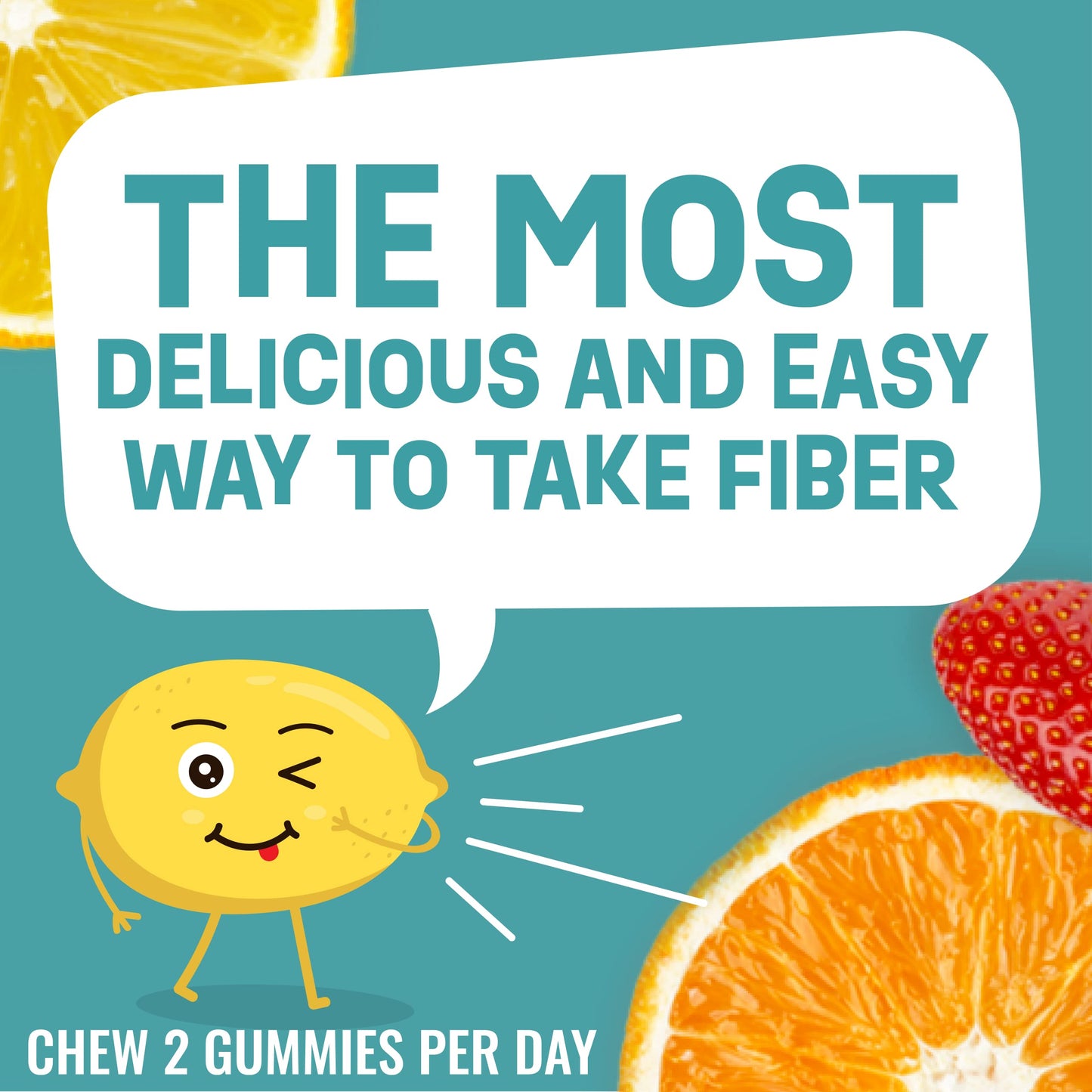 Fiber Advance Gummies | 100% Plant Based Fiber Supplement for Digestive Health | Chicory Root Inulin Prebiotic Gummies | Gluten Free, Vegetarian, & Non-GMO (Kids 3-Pack)