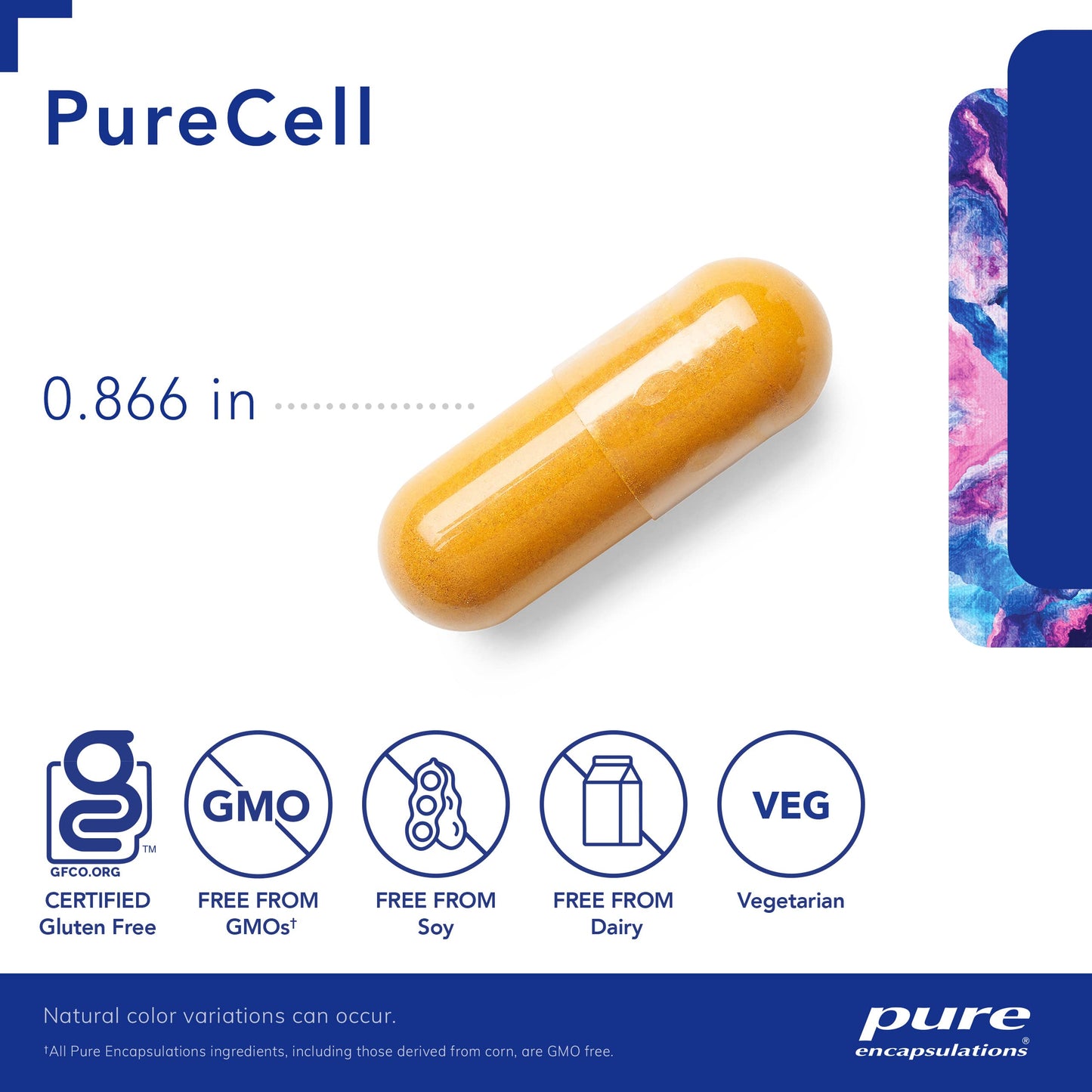 Pure Encapsulations PureCell | Advanced Antioxidant and Adaptogen Cellular Health Formula | 120 Capsules