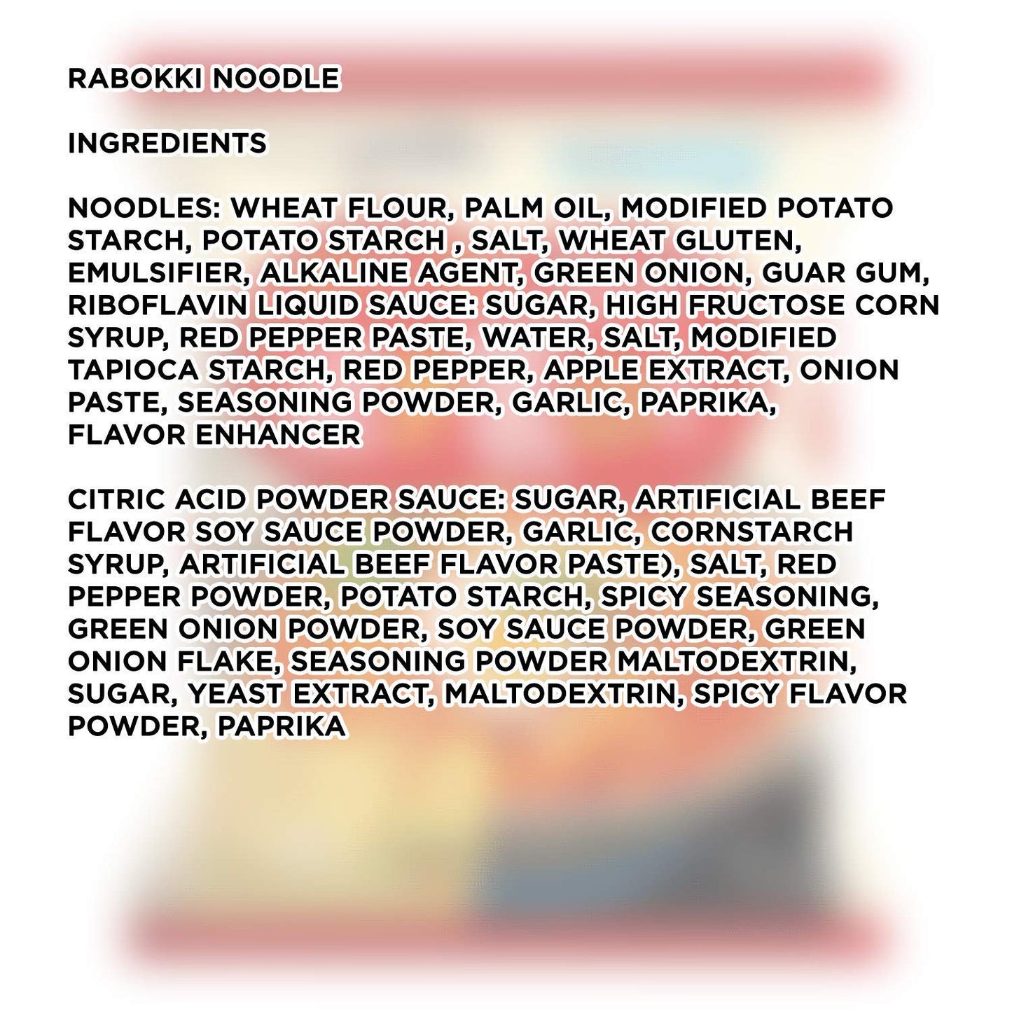 Paldo Korean Ramen Family Pack Rabokki 511 Ounce