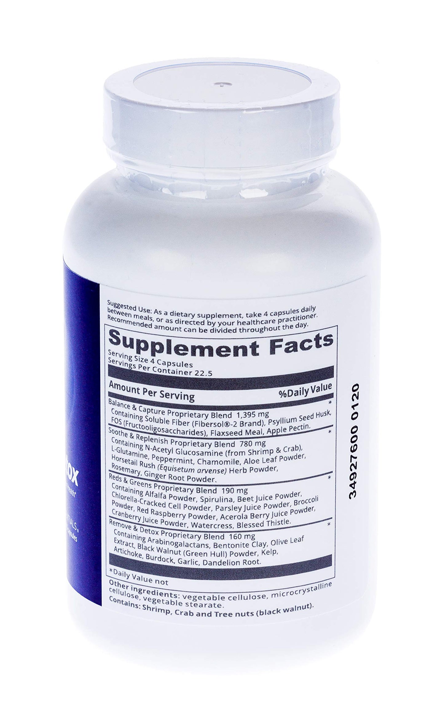 Biological Essentials G.I. Detox - Cleanse Soothe and Replenish Blend (90 Capsules) (Gastrointestinal Detox) Gut Health Supplements