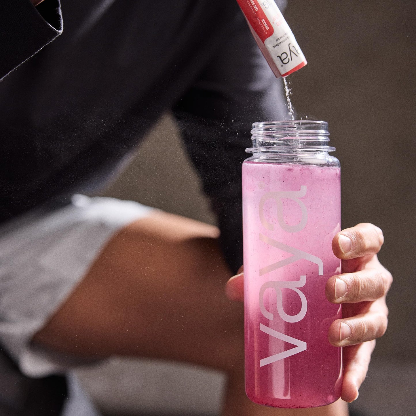 Vaya Zero Sugar Premium Hydration Electrolyte Powder | Variety Pack | 15 Stick Packs | 1G Carbs, 1,500MG Electrolytes, Vitamin C & Antioxidants | 3 Flavors | Raspberry, Grape & Lemon Lime