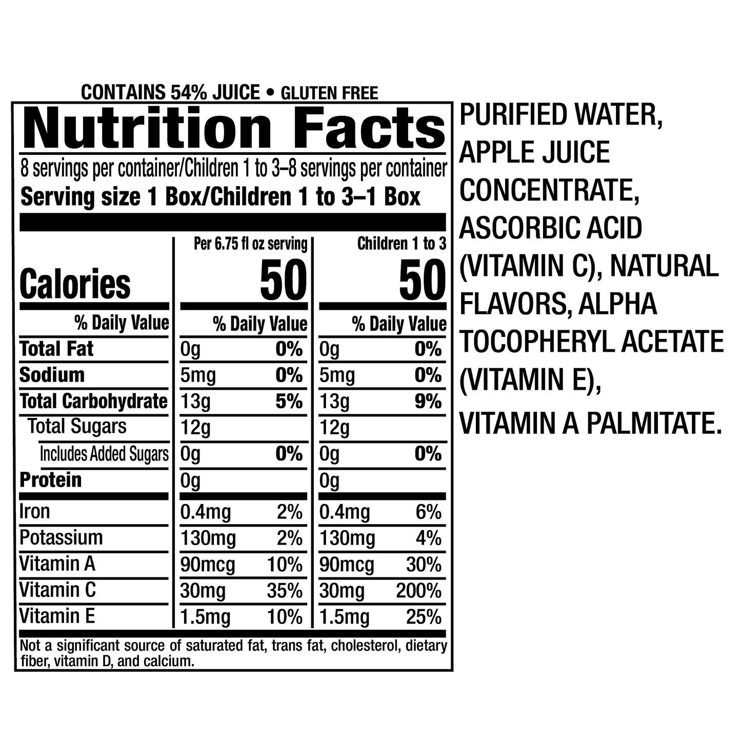 Motts For Tots Apple 675 Fl Oz Boxes 32 Count 4 Packs Of 8 Juice With Purified Water Good Source Of Vitamin C 40 Less Sugar Than 100 Apple Juice No Artificial Sweeteners