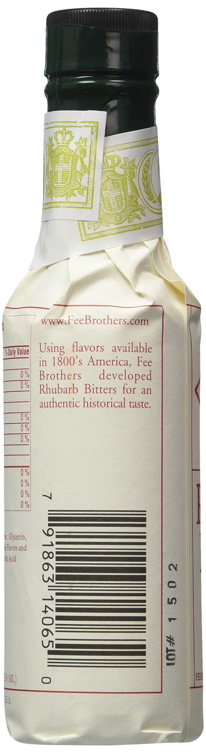 Fee Brothers Rhubarb Bitters 5oz
