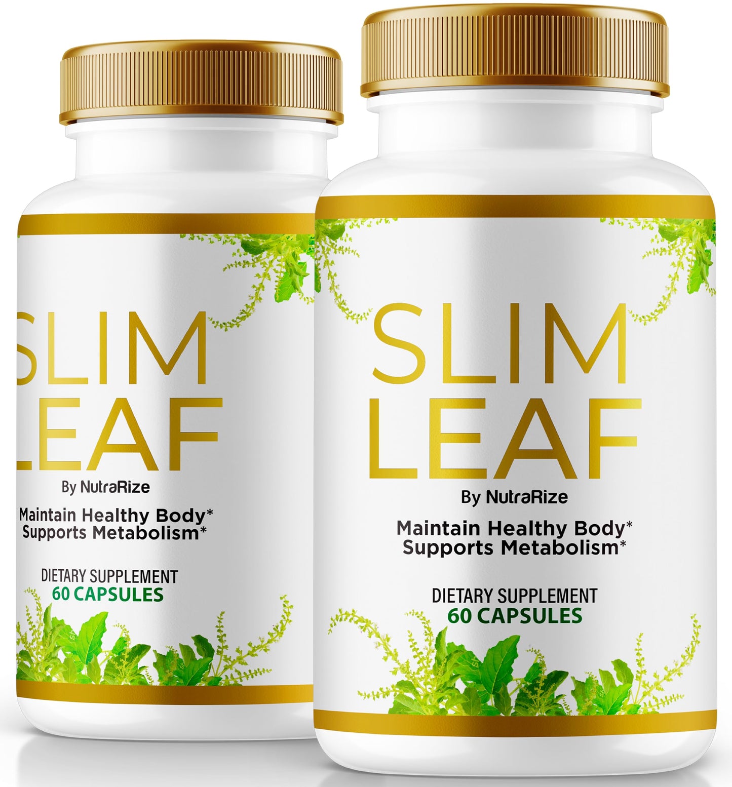 (2 Pack) Slim Leaf Pills, Ultra-Pure Keto Formula for Weight Loss, All Natural Keto Capsules for Daily Energy and Fitness Support, Slim Leaf Detox and Cleanse, Premium Keto SlimLeaf (120 Capsules)