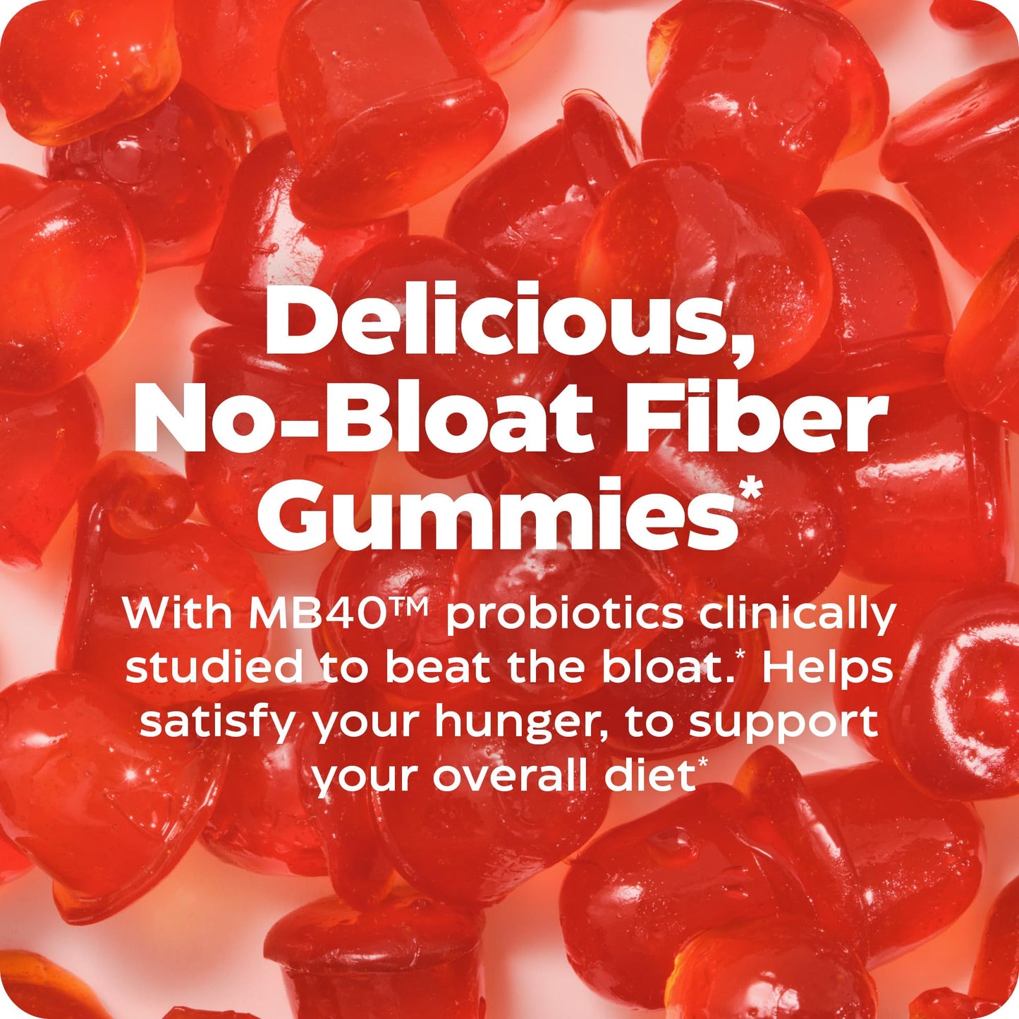 Enzymedica Fiber+ Gummies with Prebiotics & Probiotics for Daily Regularity, Vegetarian, 5g Fiber, Natural Chewable Digestive Health Supplement, Kids & Adult Women & Men, Blood Orange Flavor, 90 ct