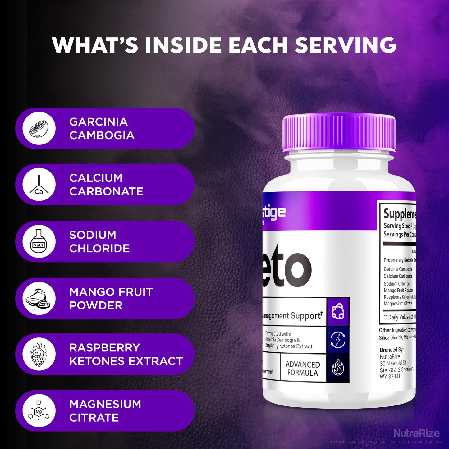 (2 Pack) Prestige Keto Capsules, Prestige for Advanced Weight Loss, All-Natural Pills for Targeting Belly Fat, Advanced Body Formula, PrestigeKeto Pastillas Reviews (120 Capsules)