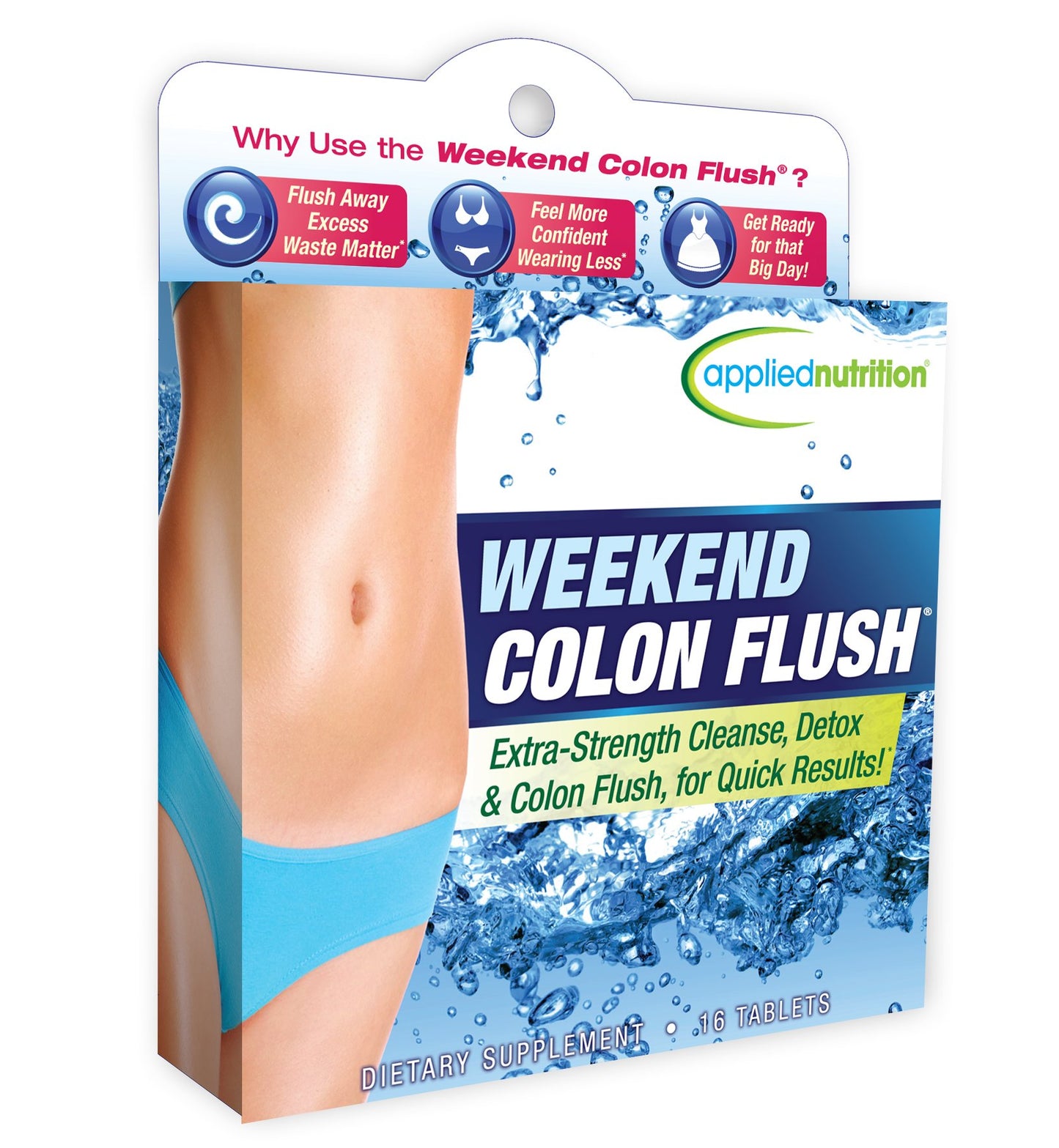 Applied Nutrition Weekend Colon Flush, 16 Count