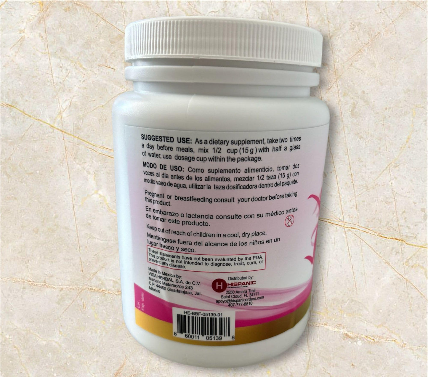 BB BORRA BARRIGA Fiber - FIBRA (Dietary Supplement)
