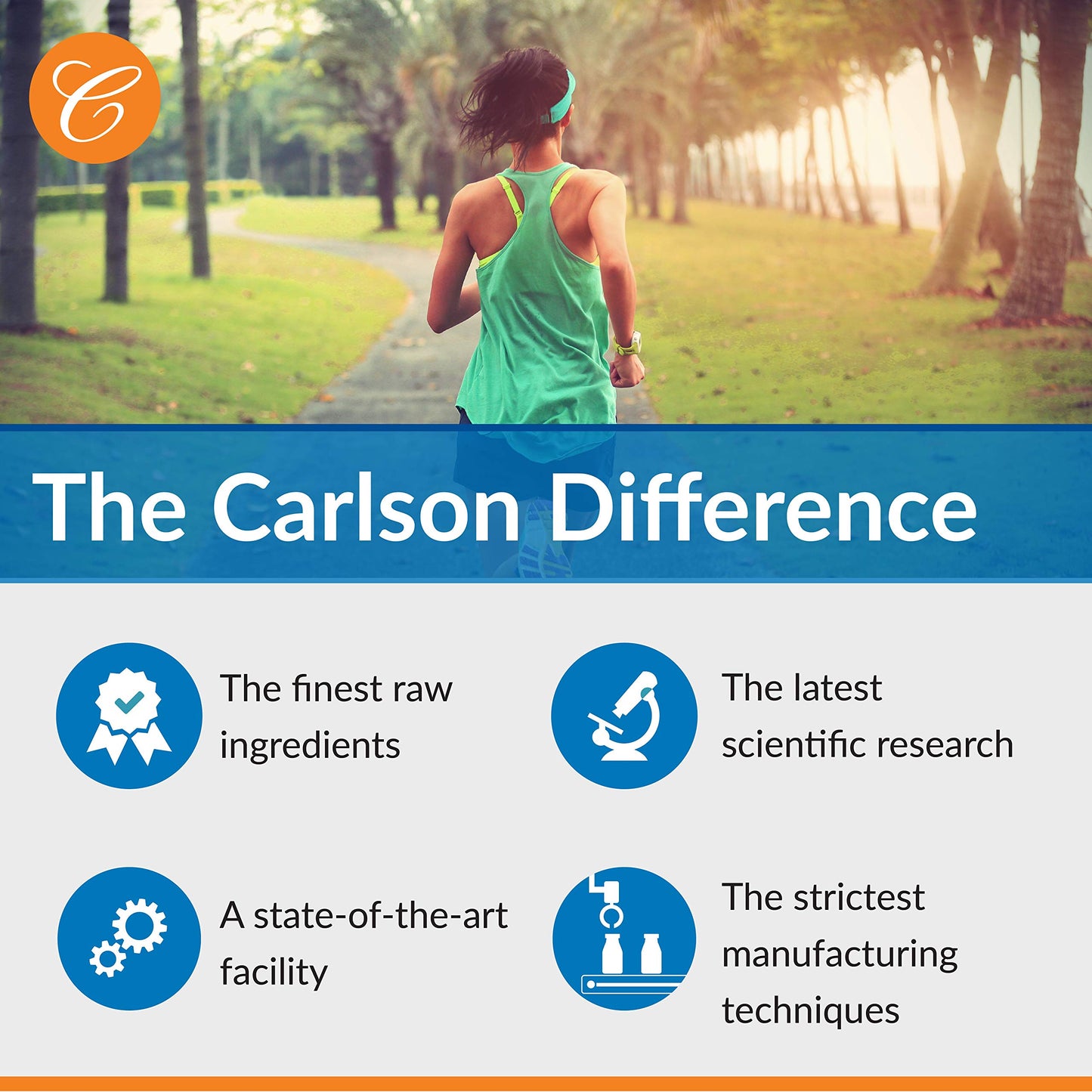 Carlson - L-Glutamine Powder, Free-Form Amino Acid, 3 g, Muscle Tissue Production & Function, Immune Support, 35 oz (1000 g)