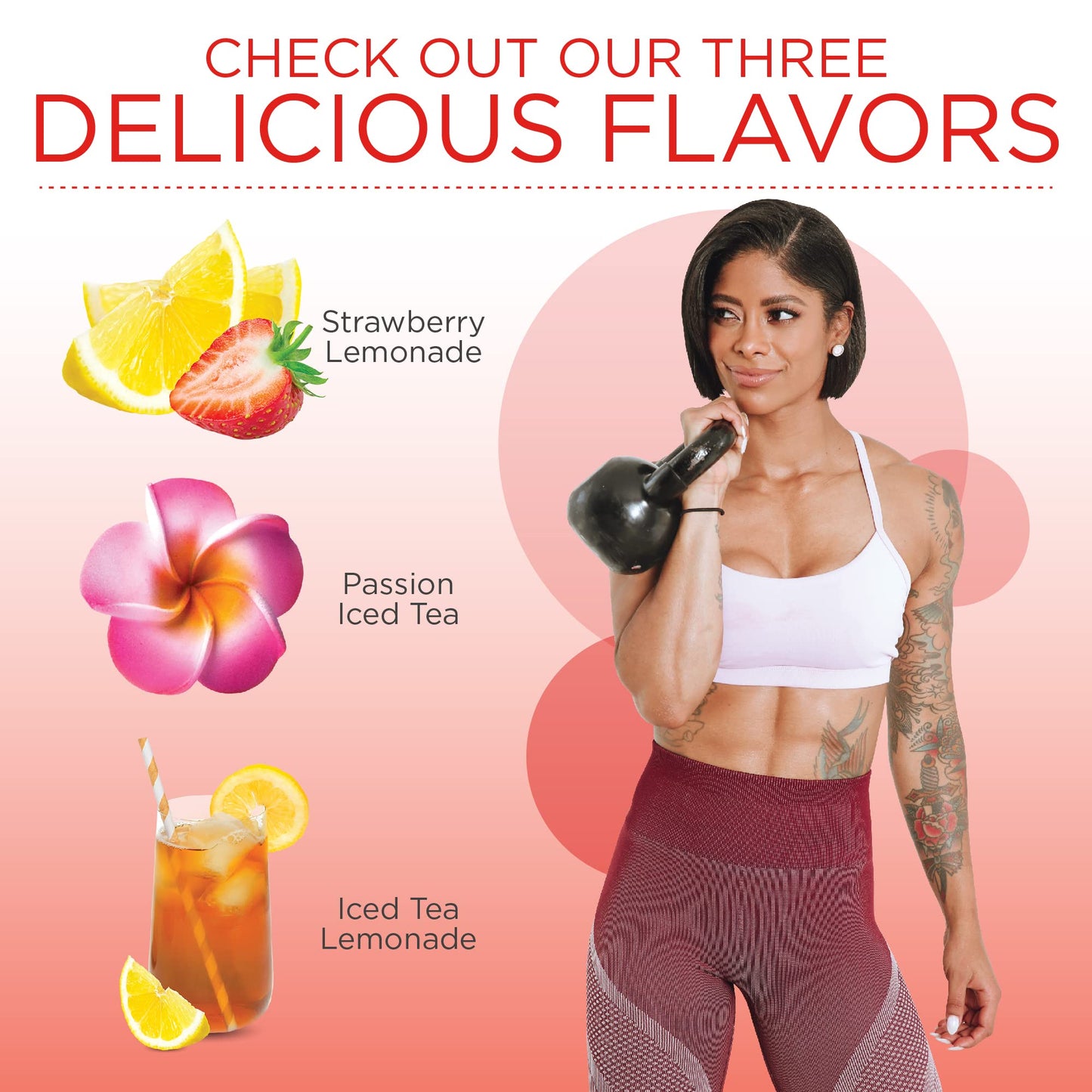 TRU Supplements Energy, Pre Workout Training Formula, Vegan Friendly, No Jitters, Improve Workout Performance, Naturally Extracted Flavors, 20 Servings (Strawberry Lemonade)