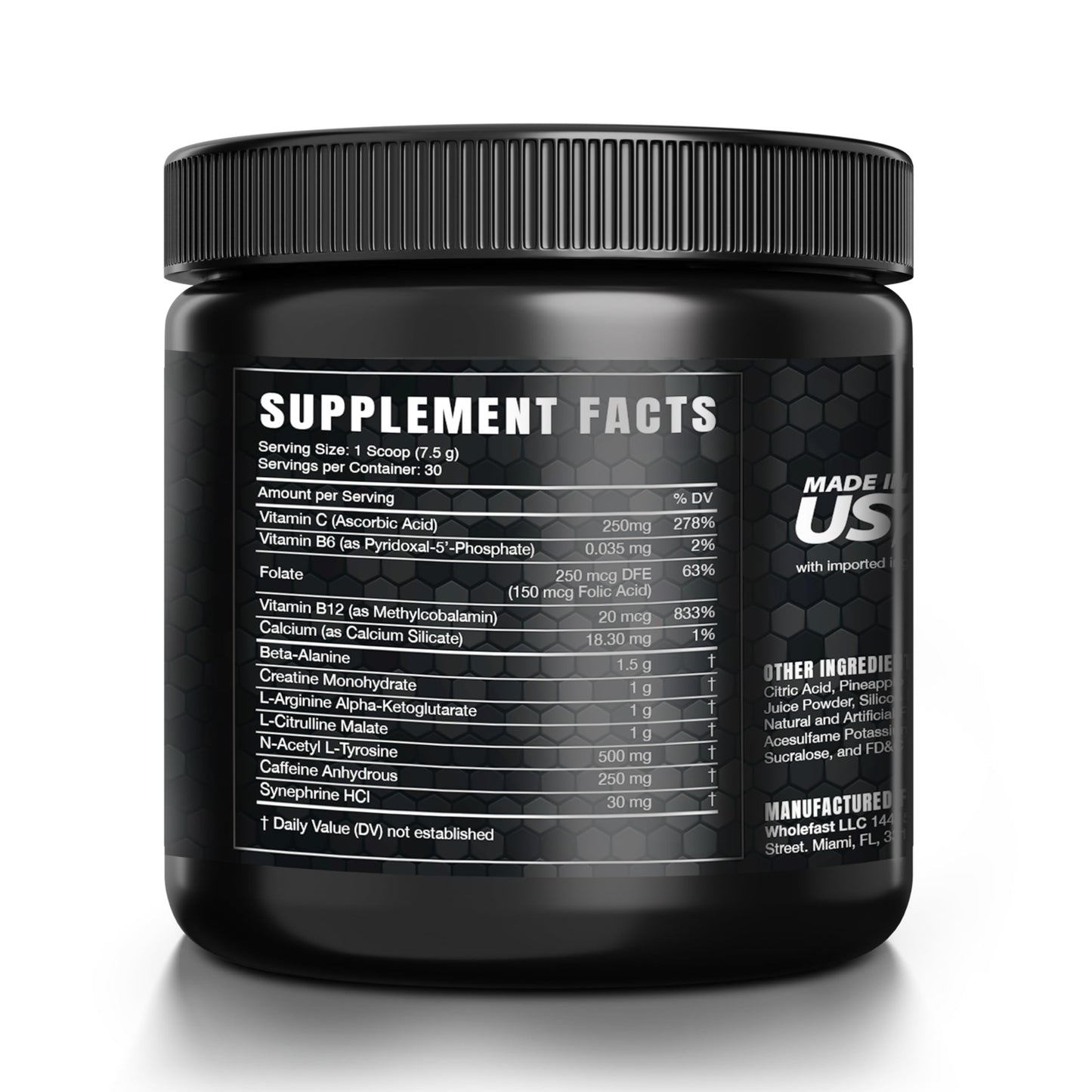 Bal. Balance Nutrition Pre-Work Out, 30 Servings (Blue-Ice)